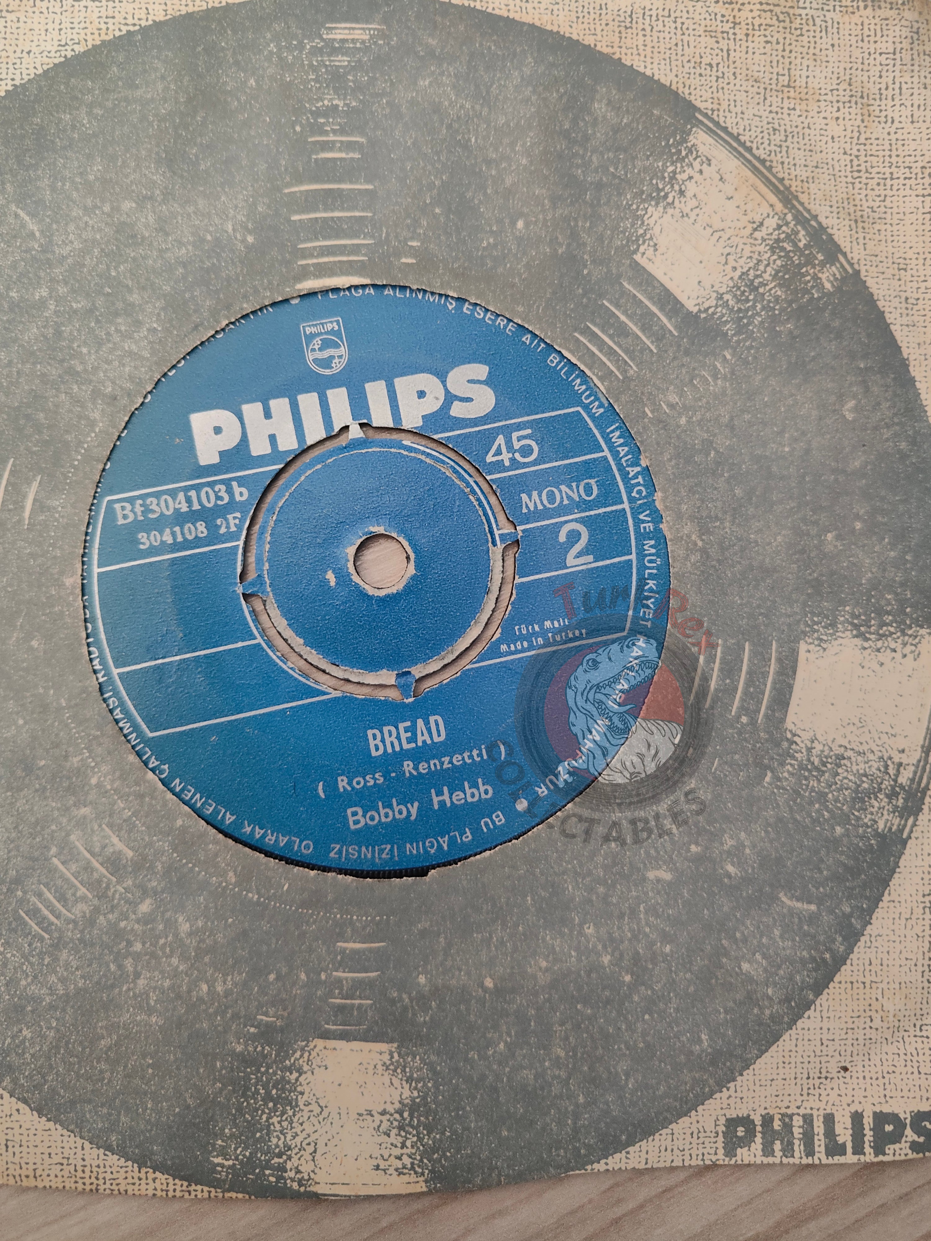 Bobby Hebb – Sunny / Bread 7" Turkish Pressing Vinyl Turkey Edition