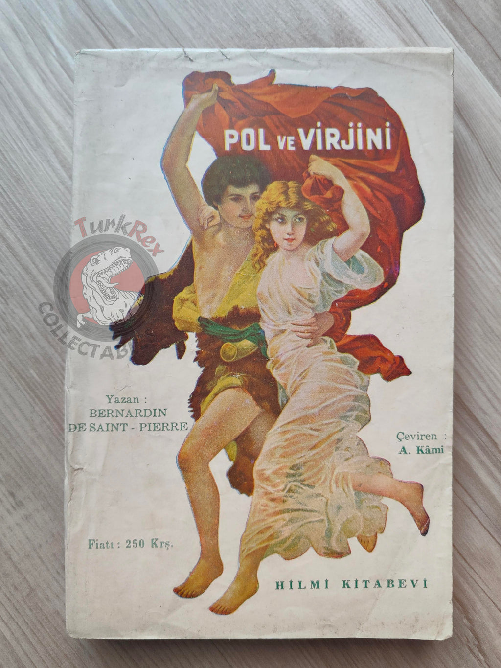 Bernardin de Saint-Pierre – Paul et Virginie 1940s Turkish Book Turkey Illustrated Tony Johannot