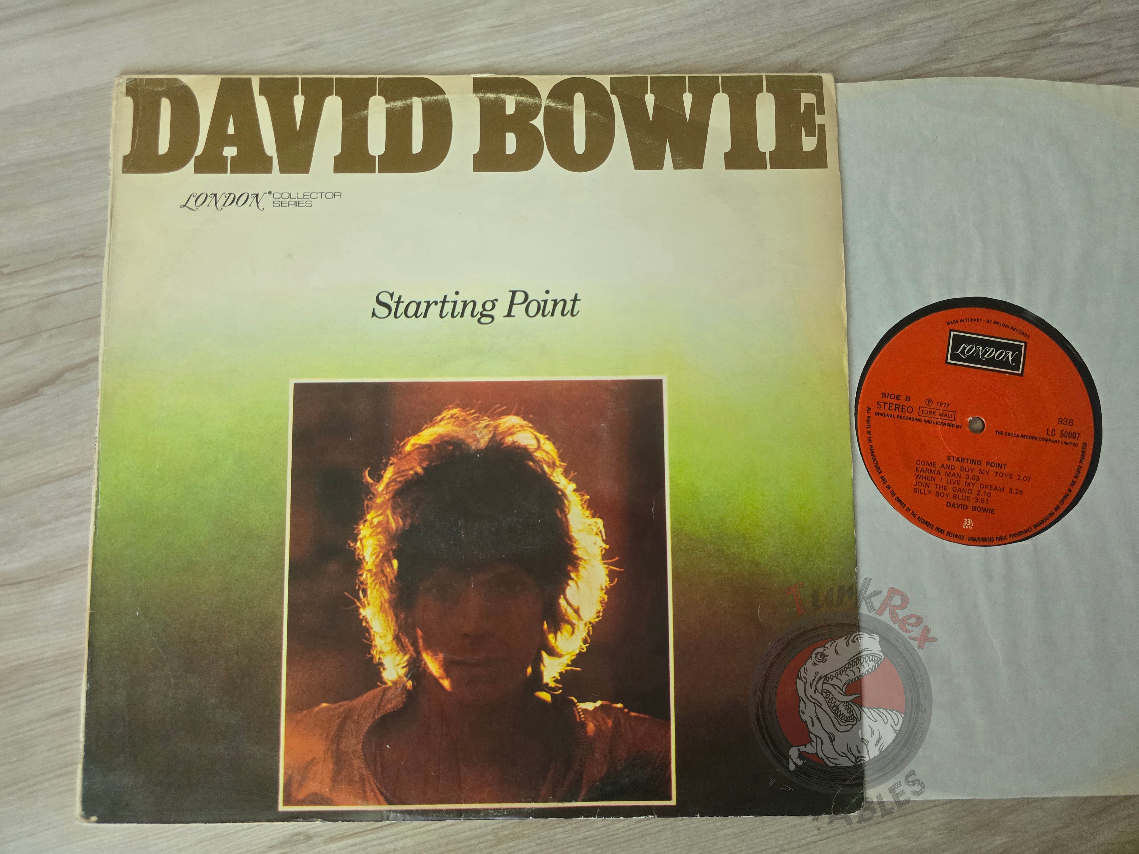 David Bowie – Starting Point  Turkish Pressing Vinyl Turkey Edition