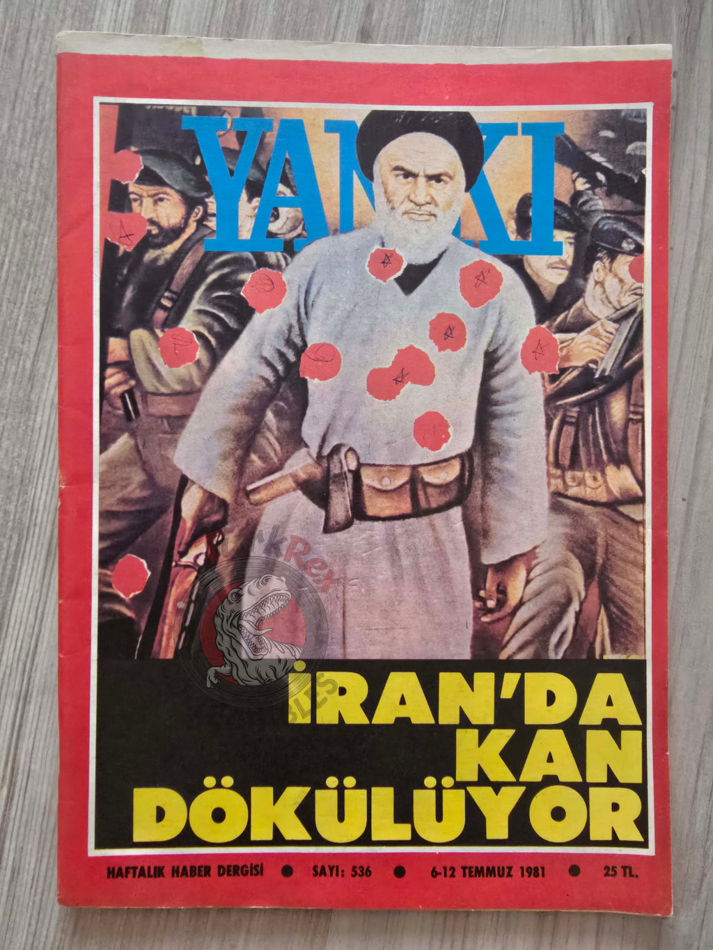 Yankı 1981 Bloodshed in Iran Turkish Magazine Turkey Middle East Ayatollah Ruhollah Khomeini Israel Dallas