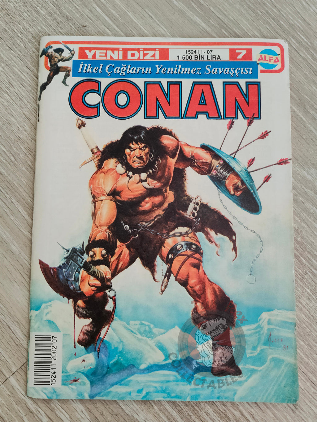 Conan #1 The Savage Sword of Conan #62 Turkish Comic Turkey The Barbarian #1
