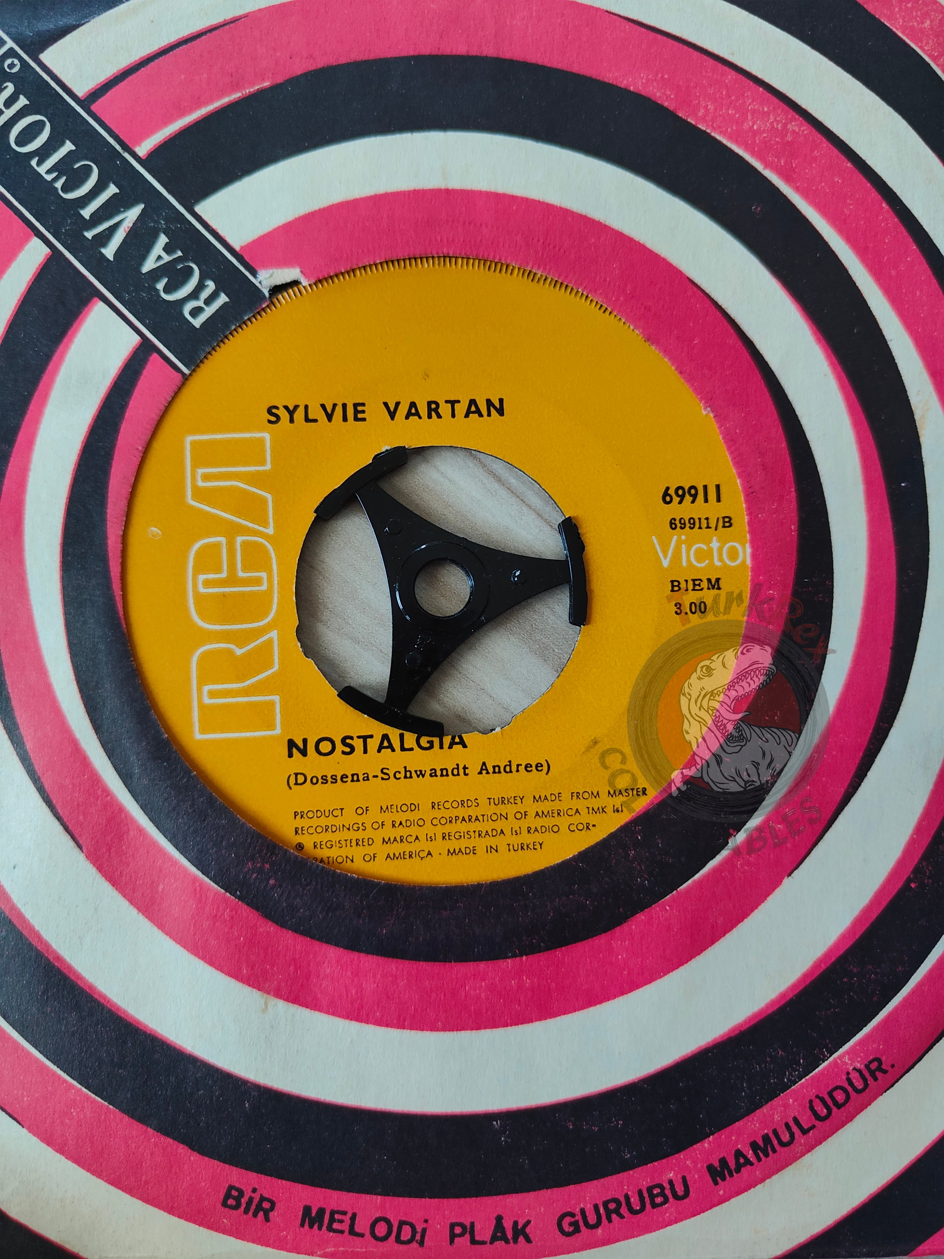 Sylvie Vartan – Irresistibilmente 7" Turkish Pressing Vinyl Turkey Edition