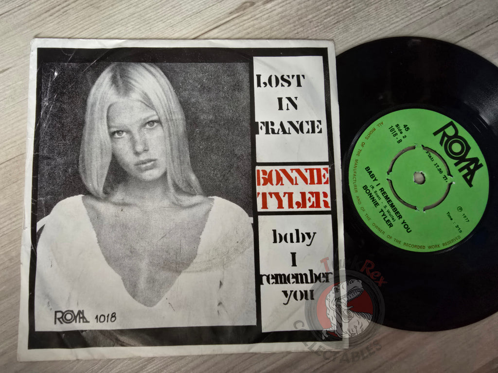 Bonnie Tyler – Lost In France 7" Turkish Pressing Vinyl Turkey Edition