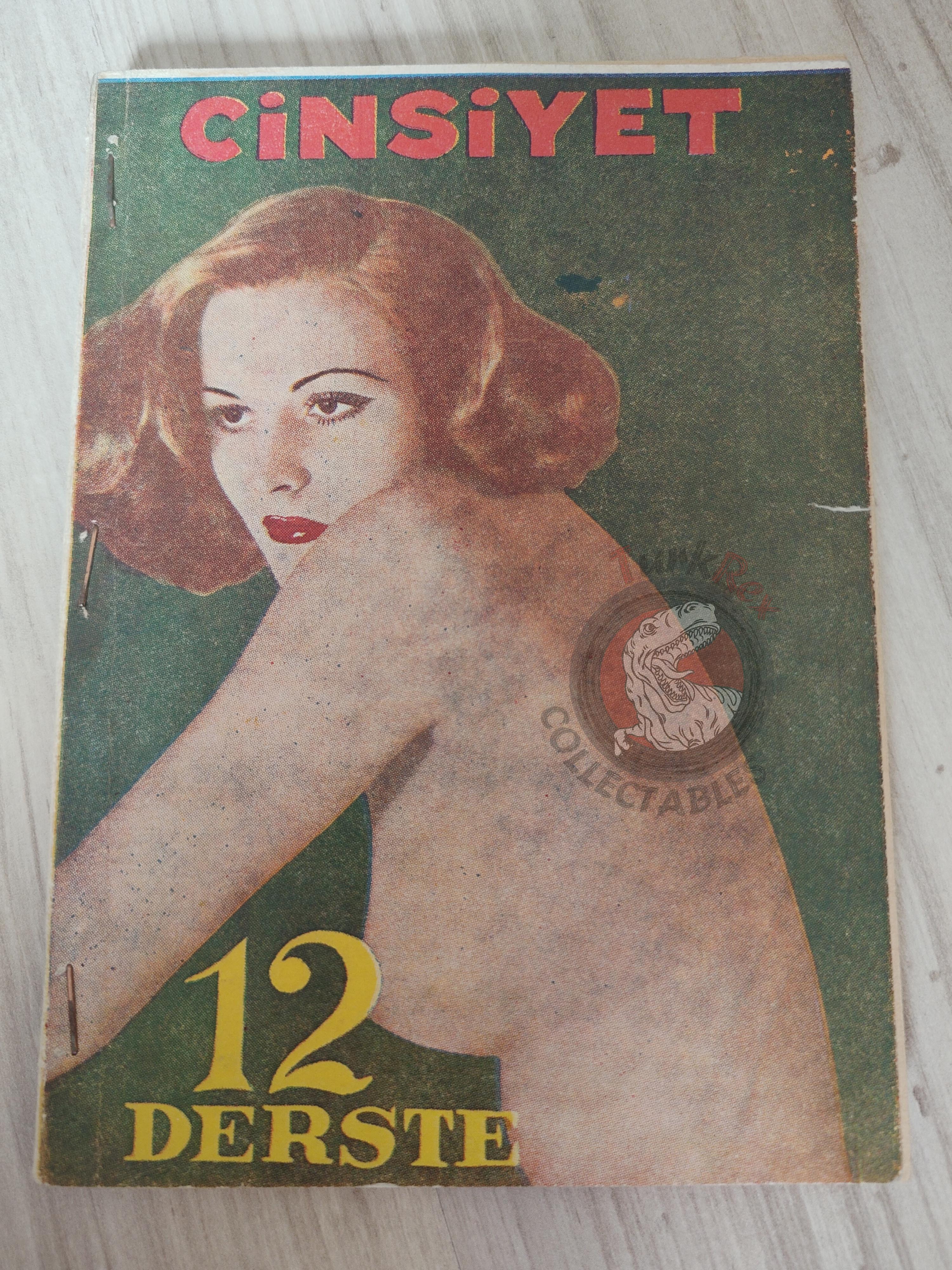 William S. Fielding – Sex in 12 Lessons 1960s Turkish Book Turkey Sexology