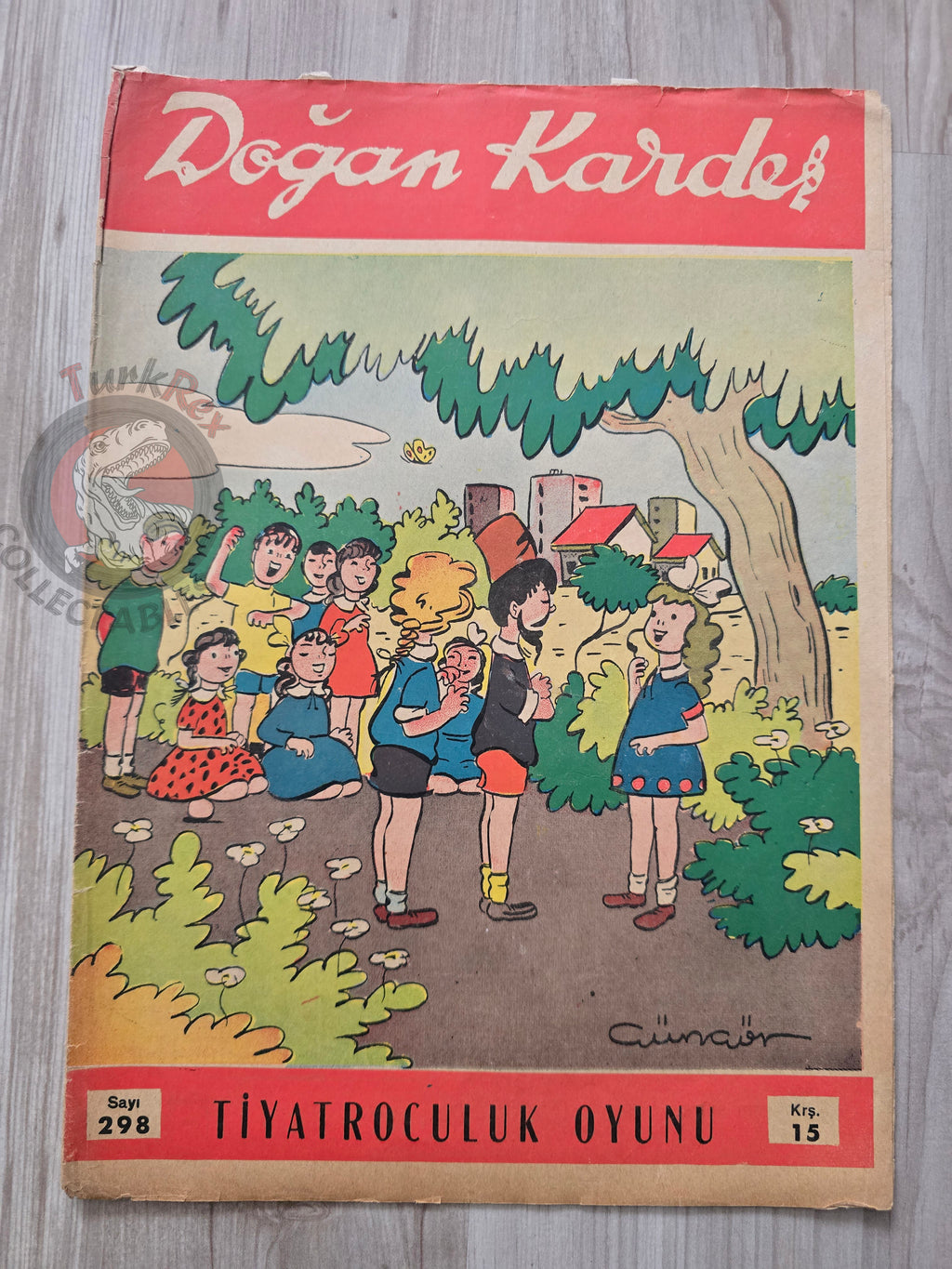 Doğan Kardeş 1952 Magazine #298 Turkish Comic Turkey
