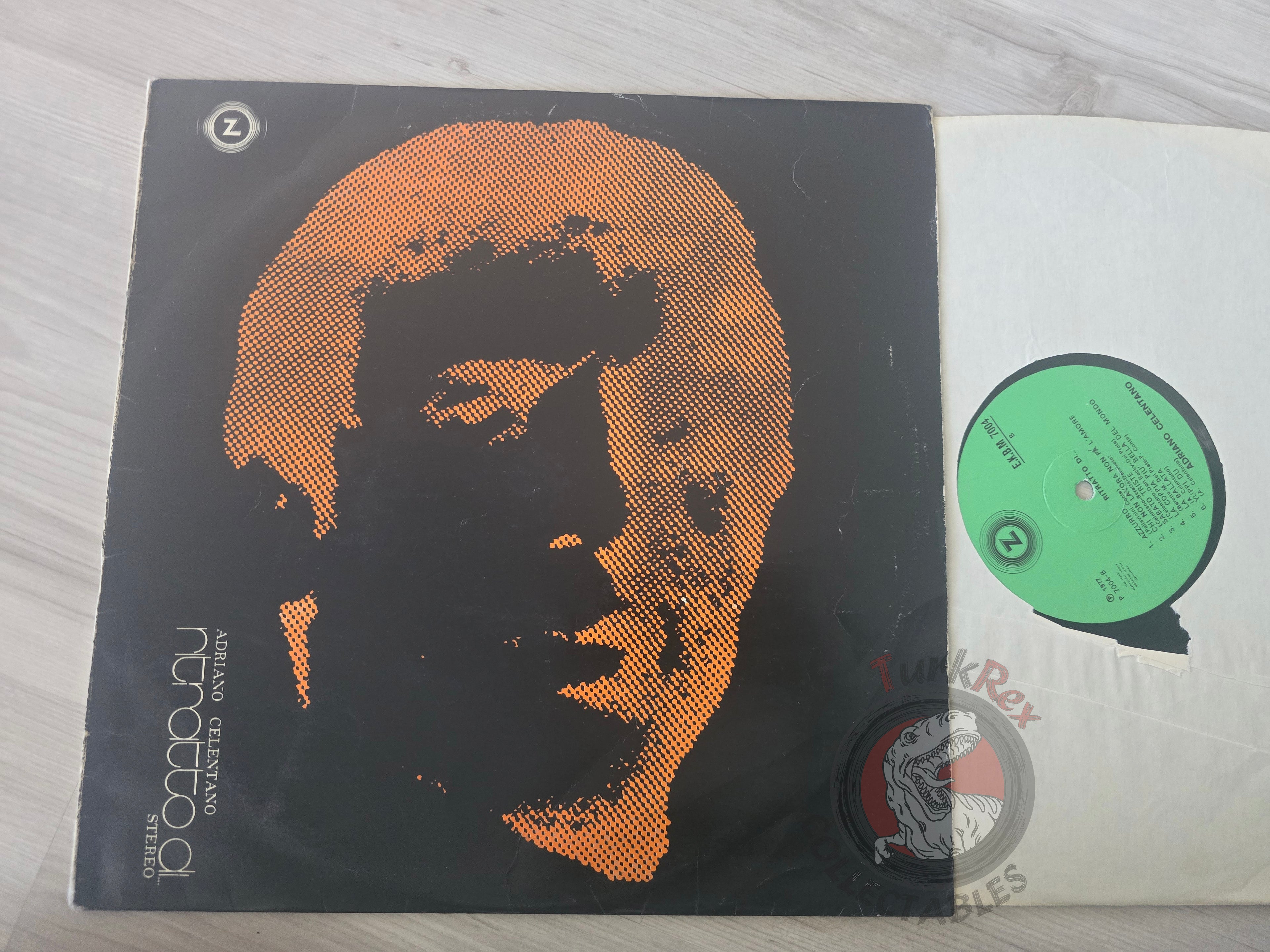Adriano Celentano – Ritratto Di... Adriano Celentano  Turkish Pressing Vinyl Turkey Edition
