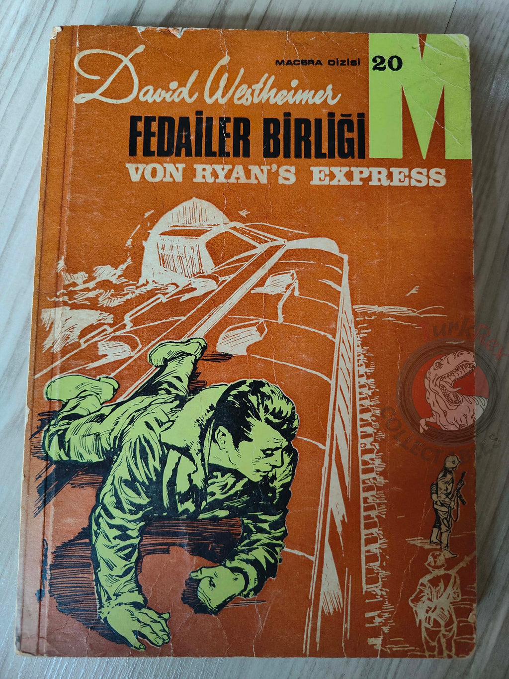 David Westheimer – Von Ryan’s Express 1967 1st Turkish Book Turkey