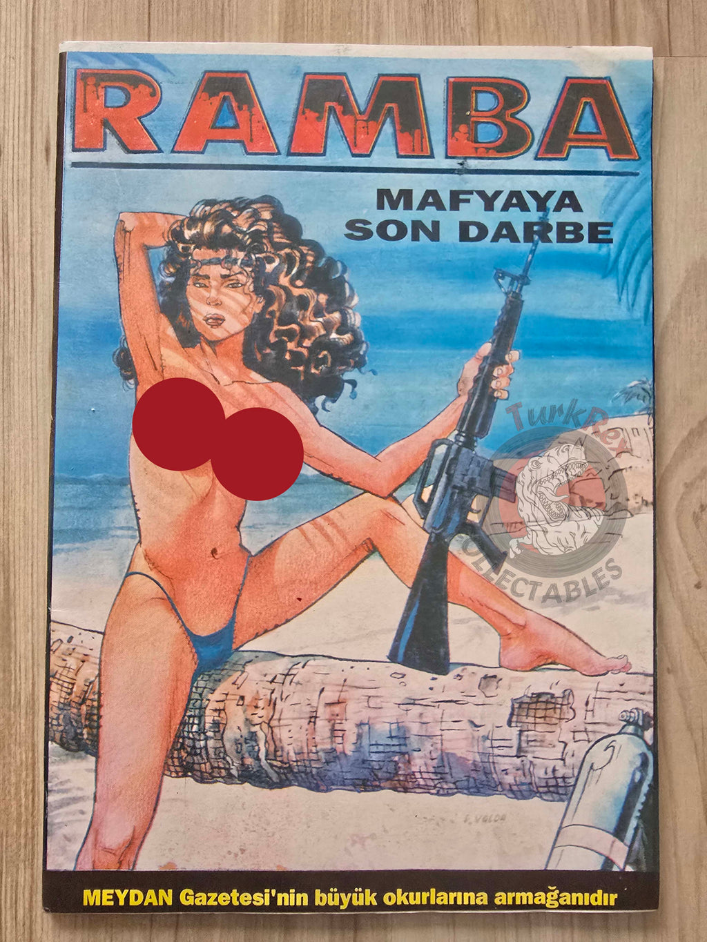Ramba #4 1994 La speranza delusa #6 Turkish Comic Turkey Eros Comix Erotic