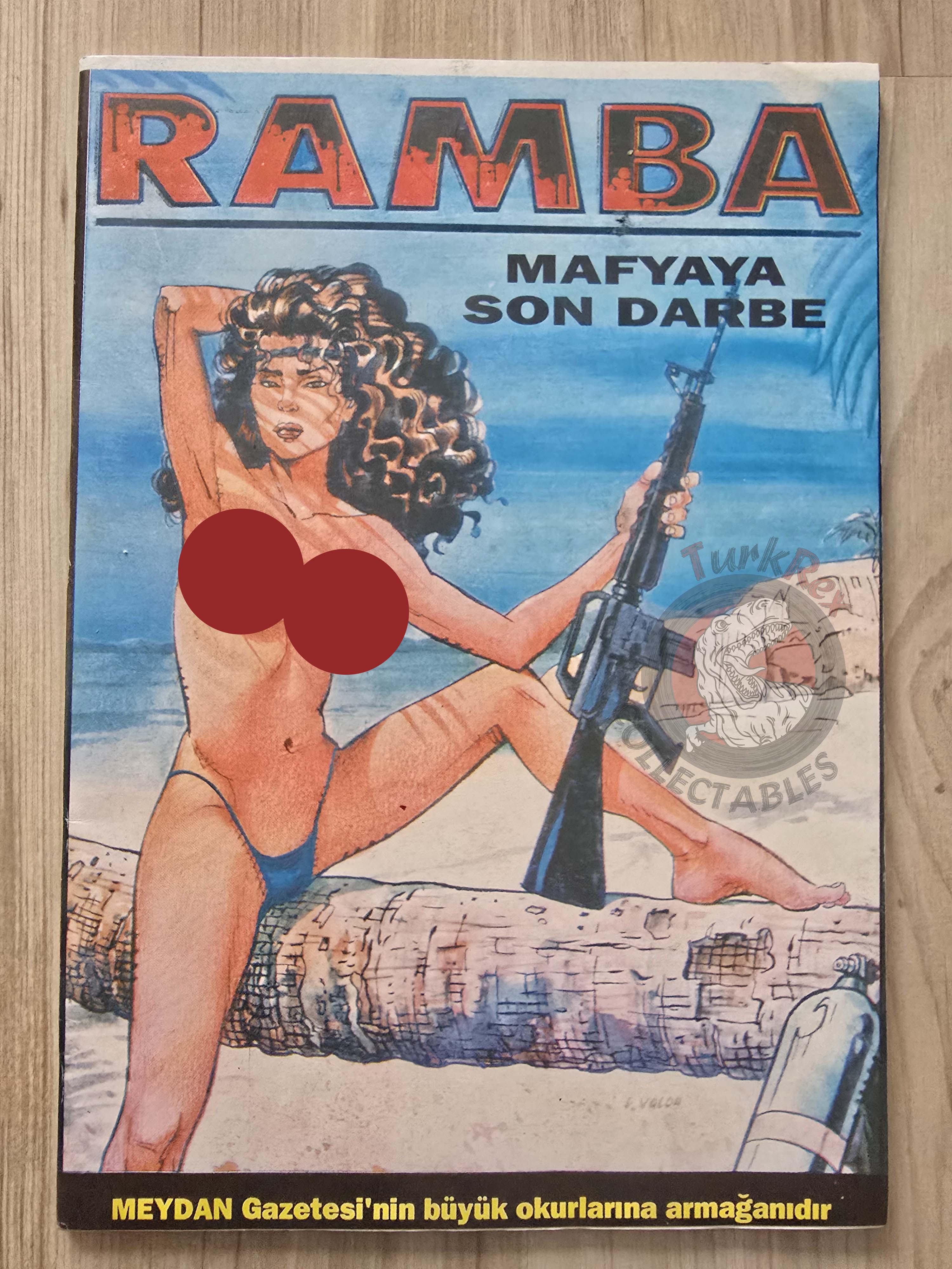 Ramba #4 1994 La speranza delusa #6 Turkish Comic Turkey Eros Comix Erotic