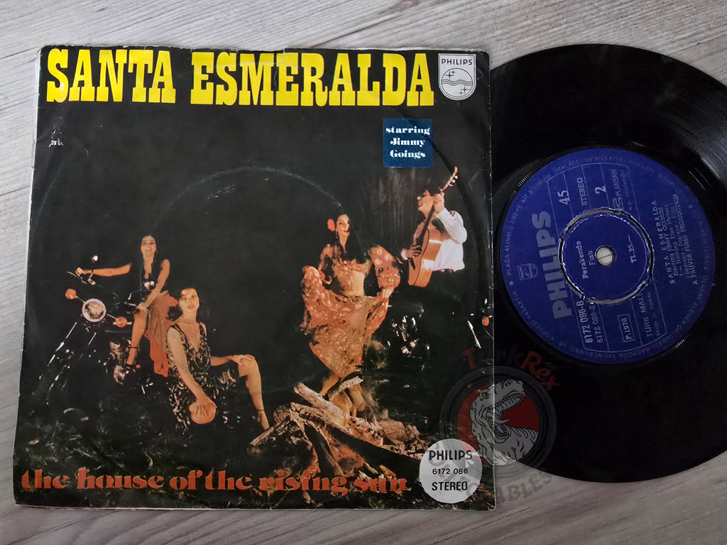 Santa Esmeralda – The House Of The Rising Sun 7" Turkish Pressing Vinyl Turkey Edition