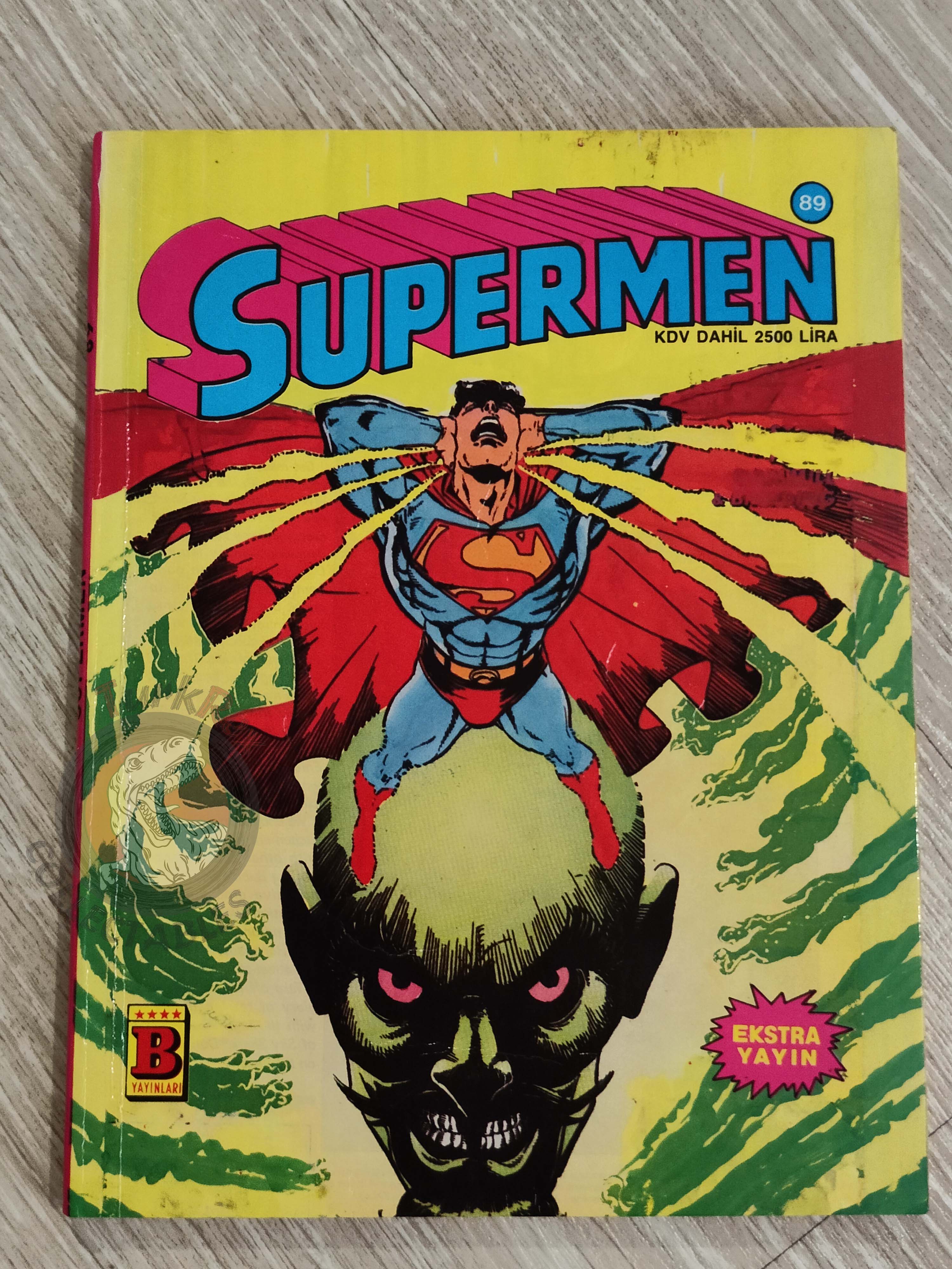 Superman #89 1991 Turkish Comic Turkey #290 DC Comics Presents #64 #95 Action #519