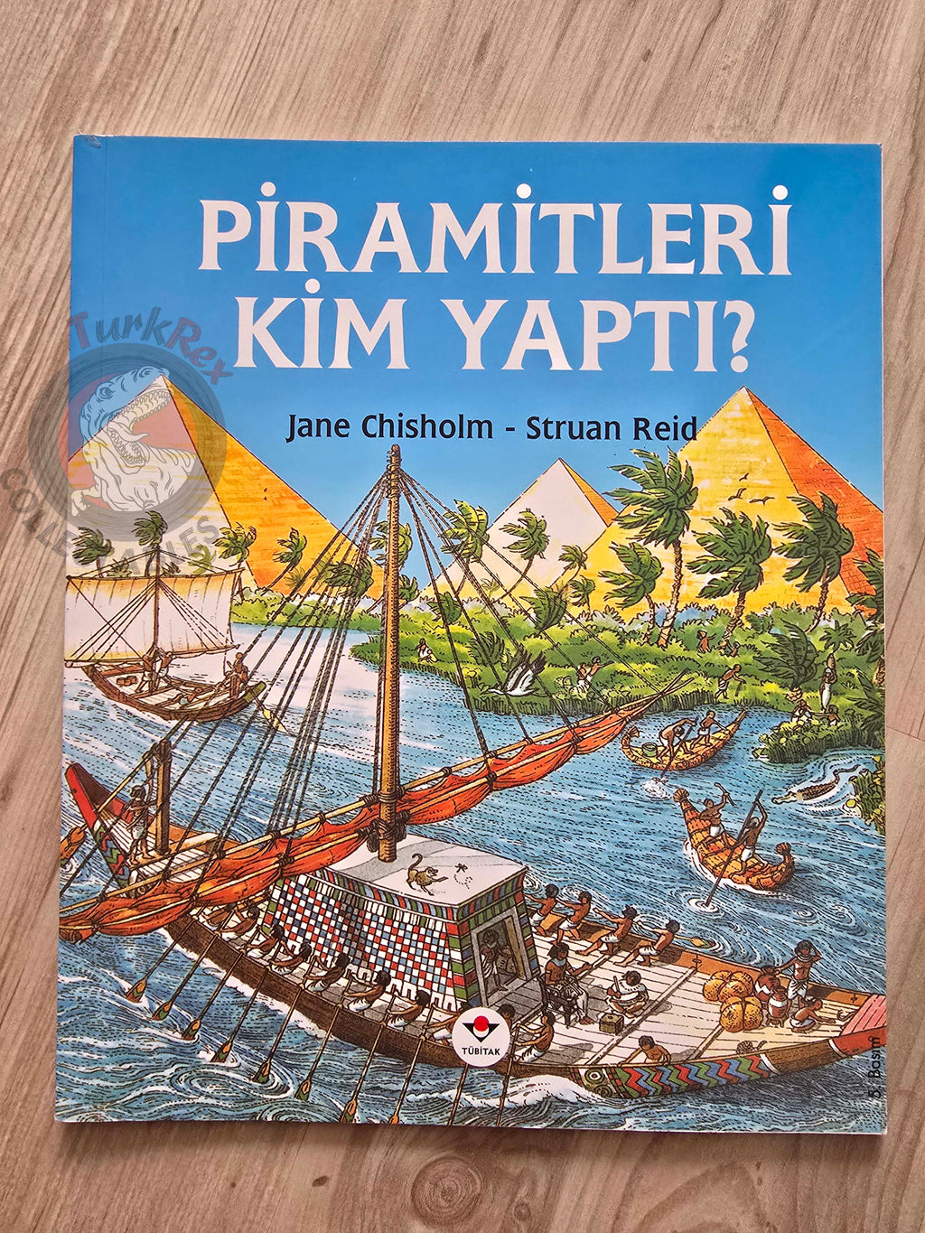 Jane Chisholm – Who Built The Pyramids? 2006 Turkish Book Turkey