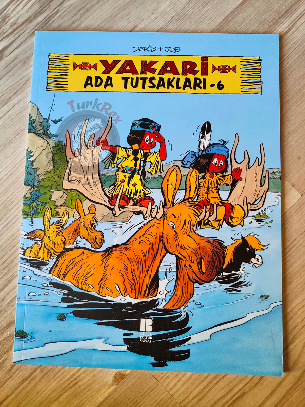 Yakari #6 Le secret de petit tonnerre Turkish Comic Turkey Derib + Job