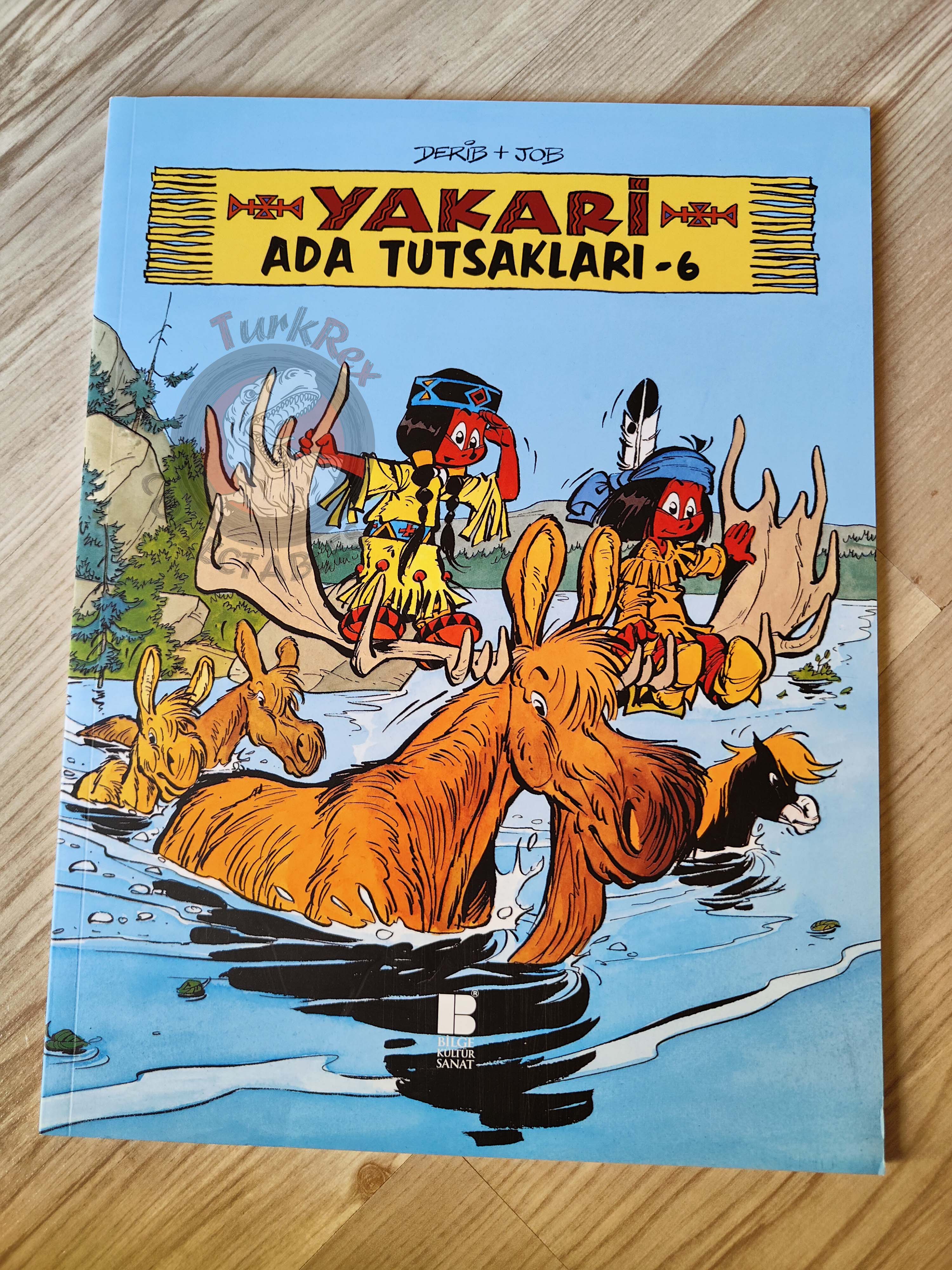 Yakari #6 Le secret de petit tonnerre Turkish Comic Turkey Derib + Job