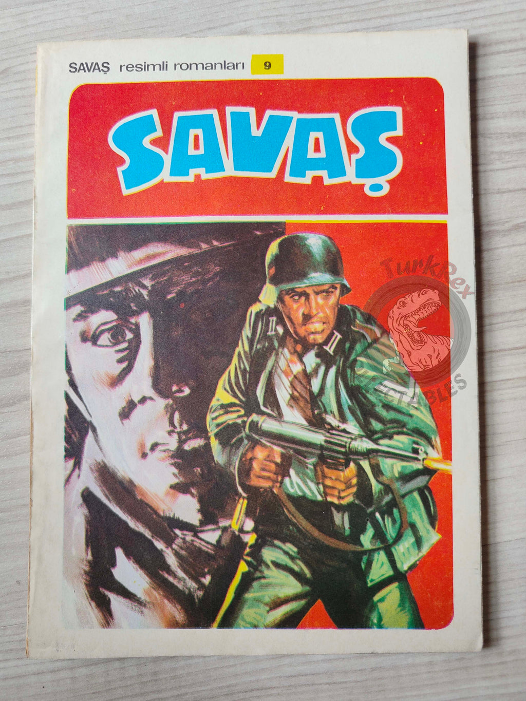 War Picture Library #9 1981 Turkish Comic Turkey WW2 stories