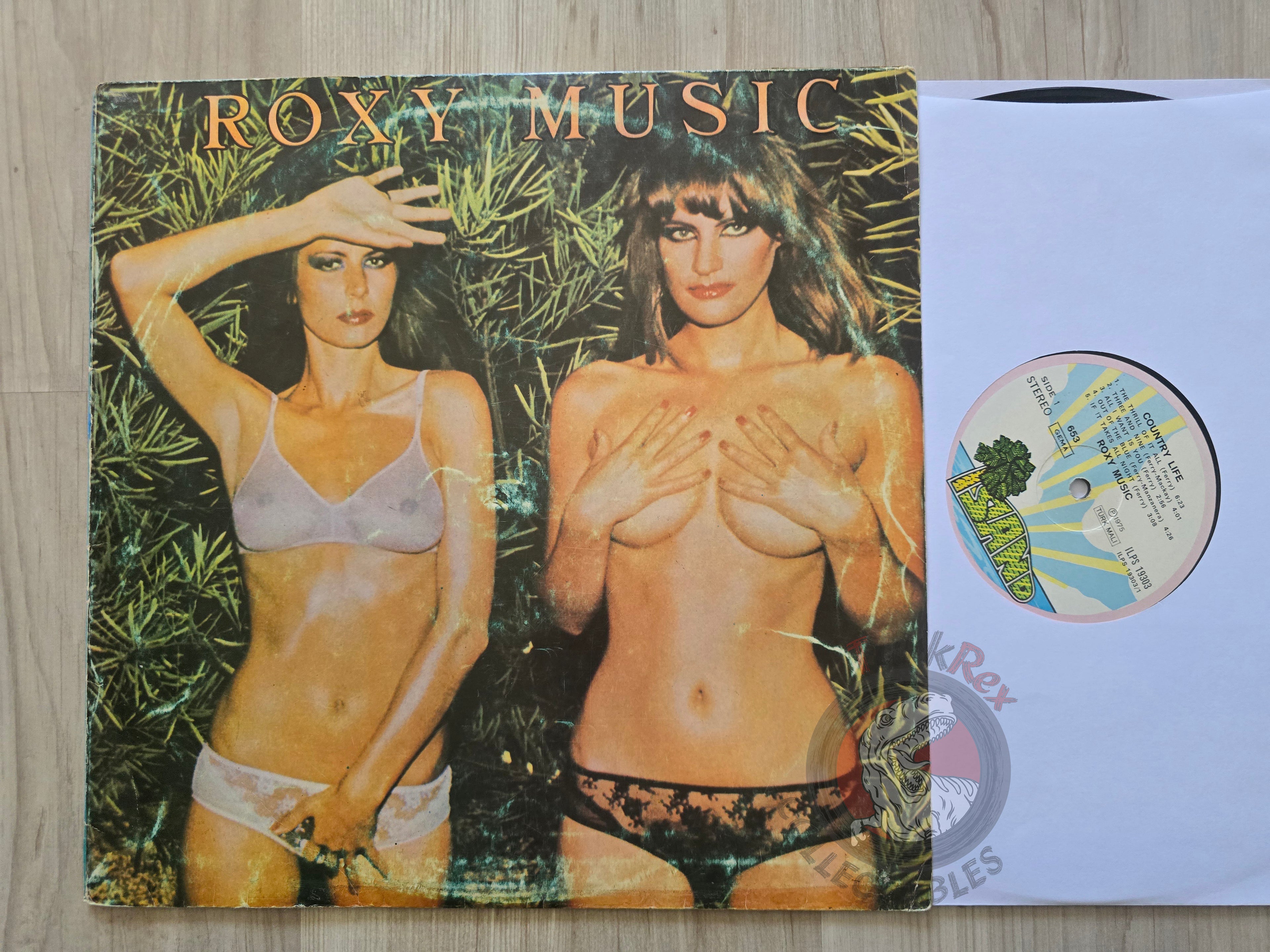 Roxy Music – Country Life Turkish Pressing Vinyl Turkey Edition