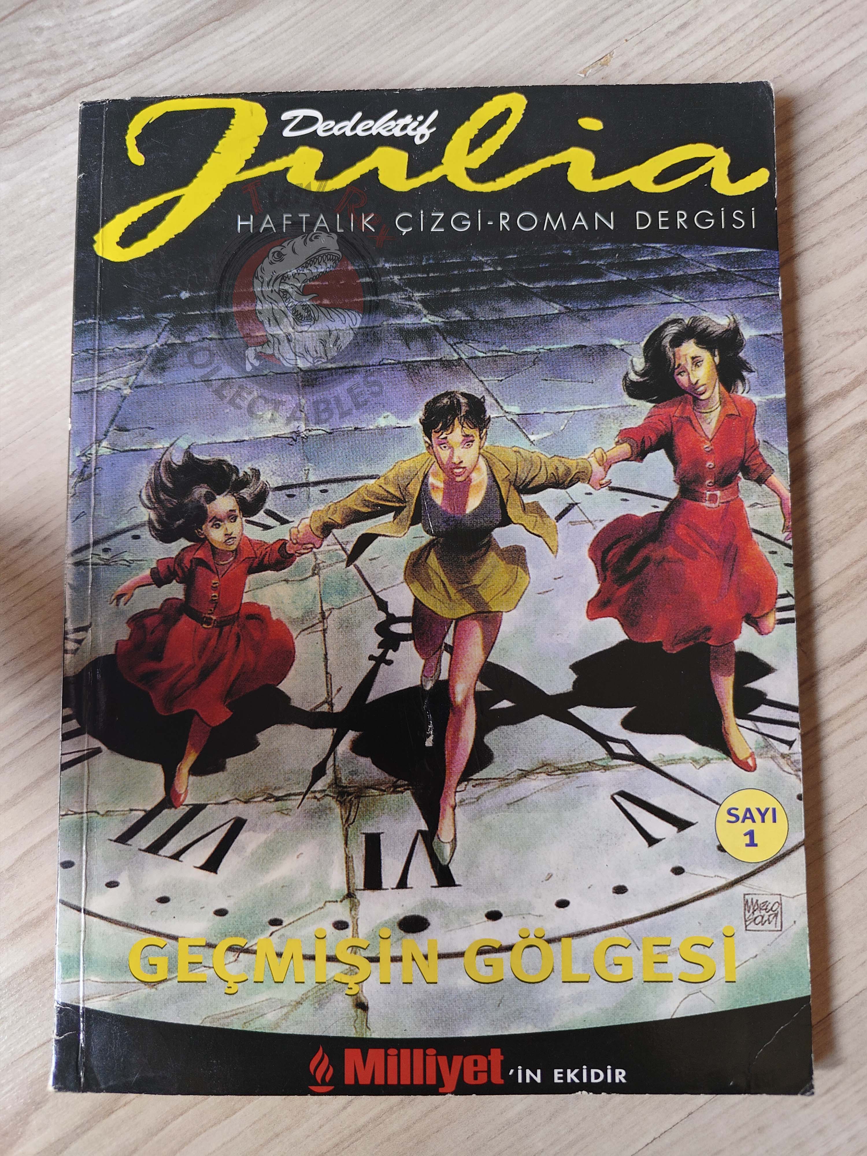 Julia #1 L’Ombra Del Tempo 2002 Turkish Comic Turkey Bonelli