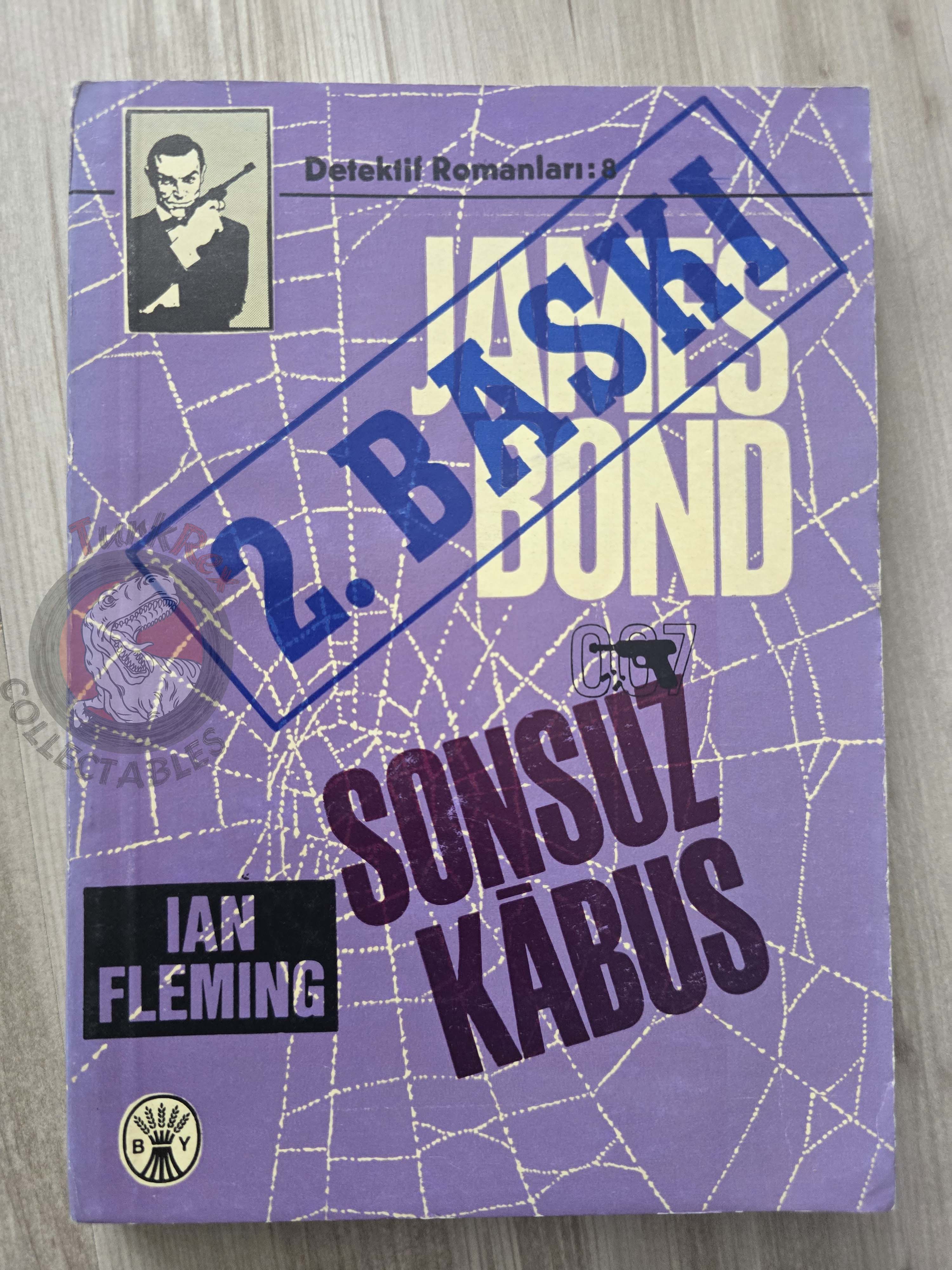 James Bond - Diamonds Are Forever 1966 Turkish Book Turkey Ian Fleming