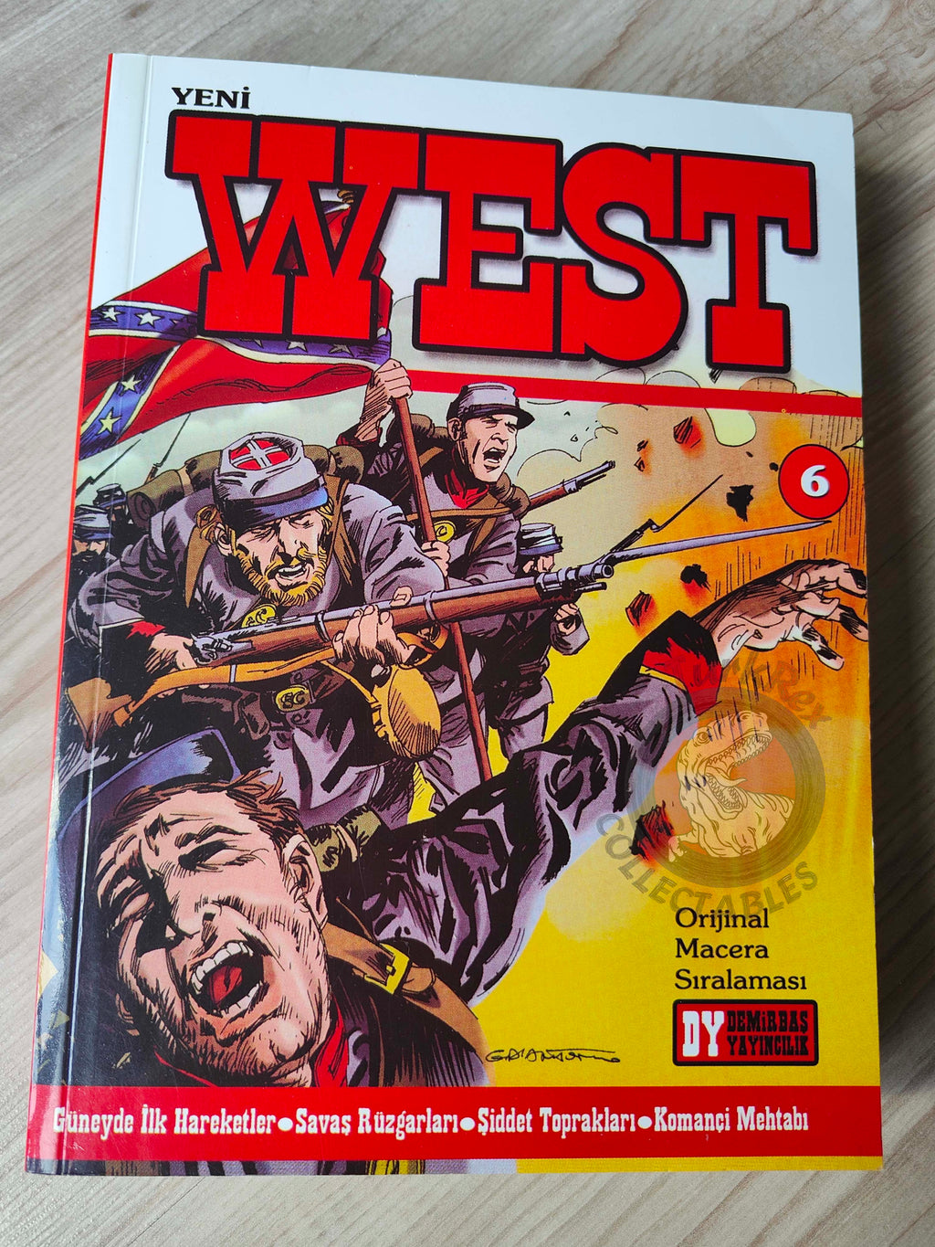 Storia del West Vol #6 La Lunga Cavalcata Turkish Comic Turkey #21 #22 #23 #24