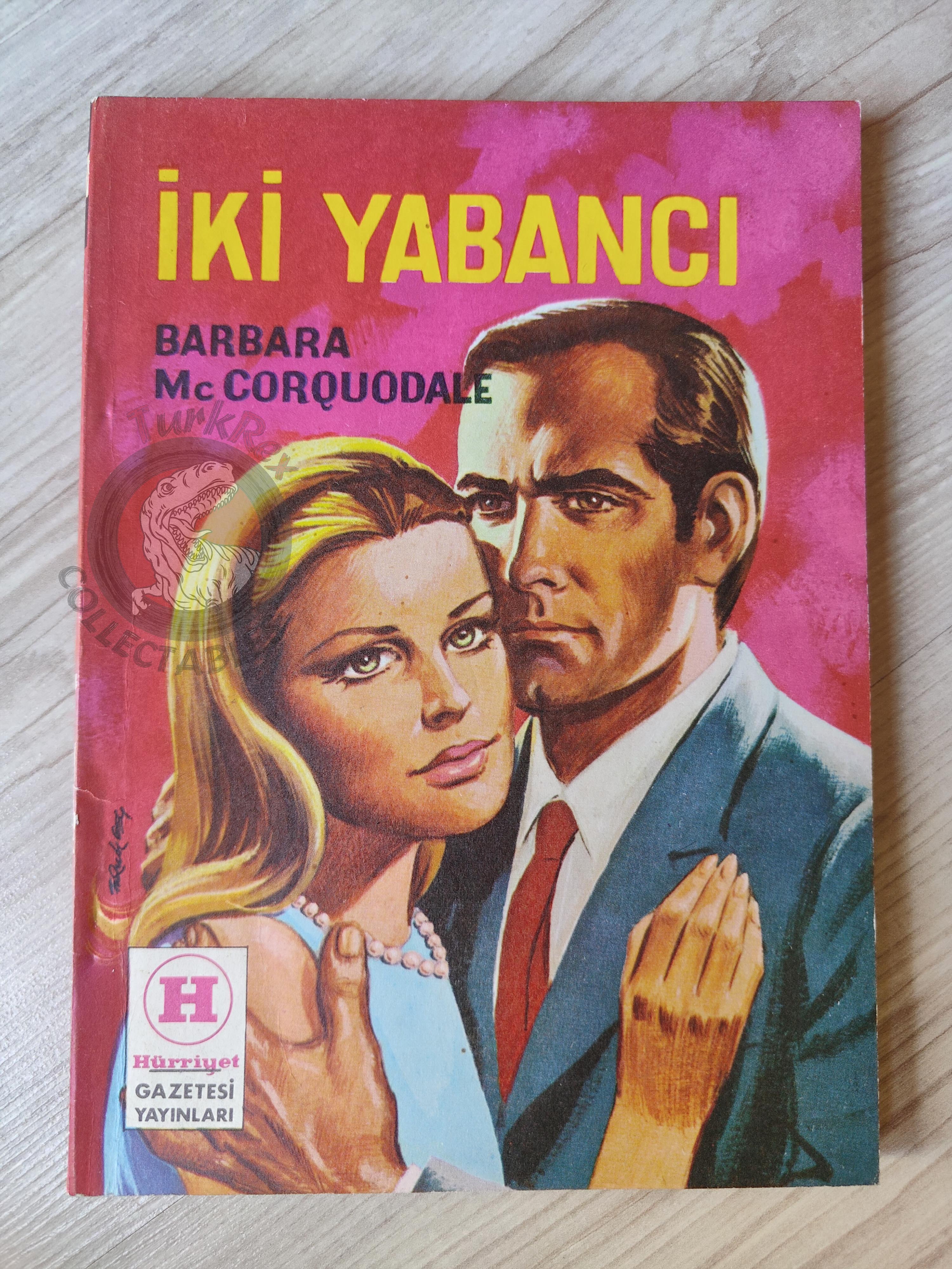 Barbara McCorquodale – The Runaway Heart 70s Turkish Book Turkey Cartland
