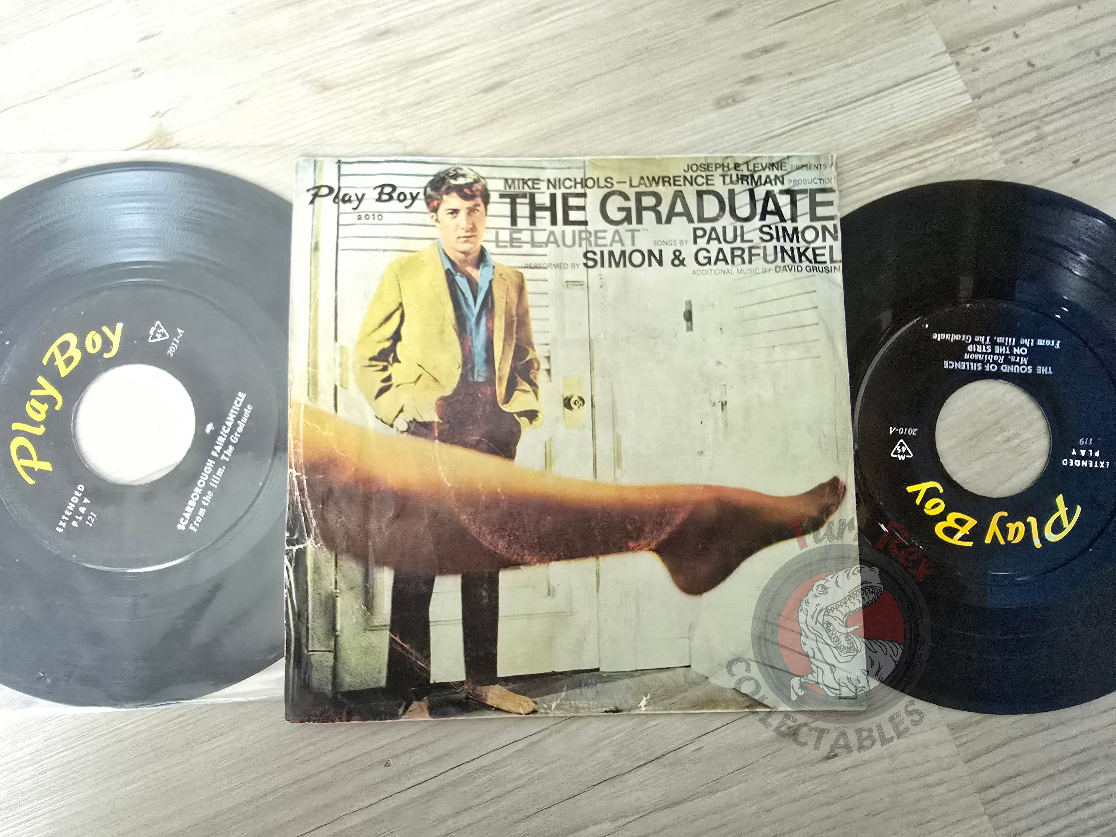 Simon & Garfunkel, Dave Grusin – The Graduate 7" Iran Pressing Vinyl Iranian Edition