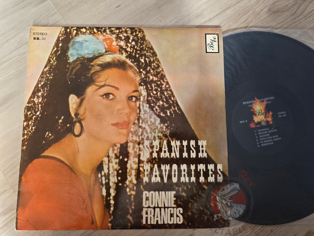 Connie Francis – Spanish Favorites Turkish Pressing Vinyl Turkey Edition