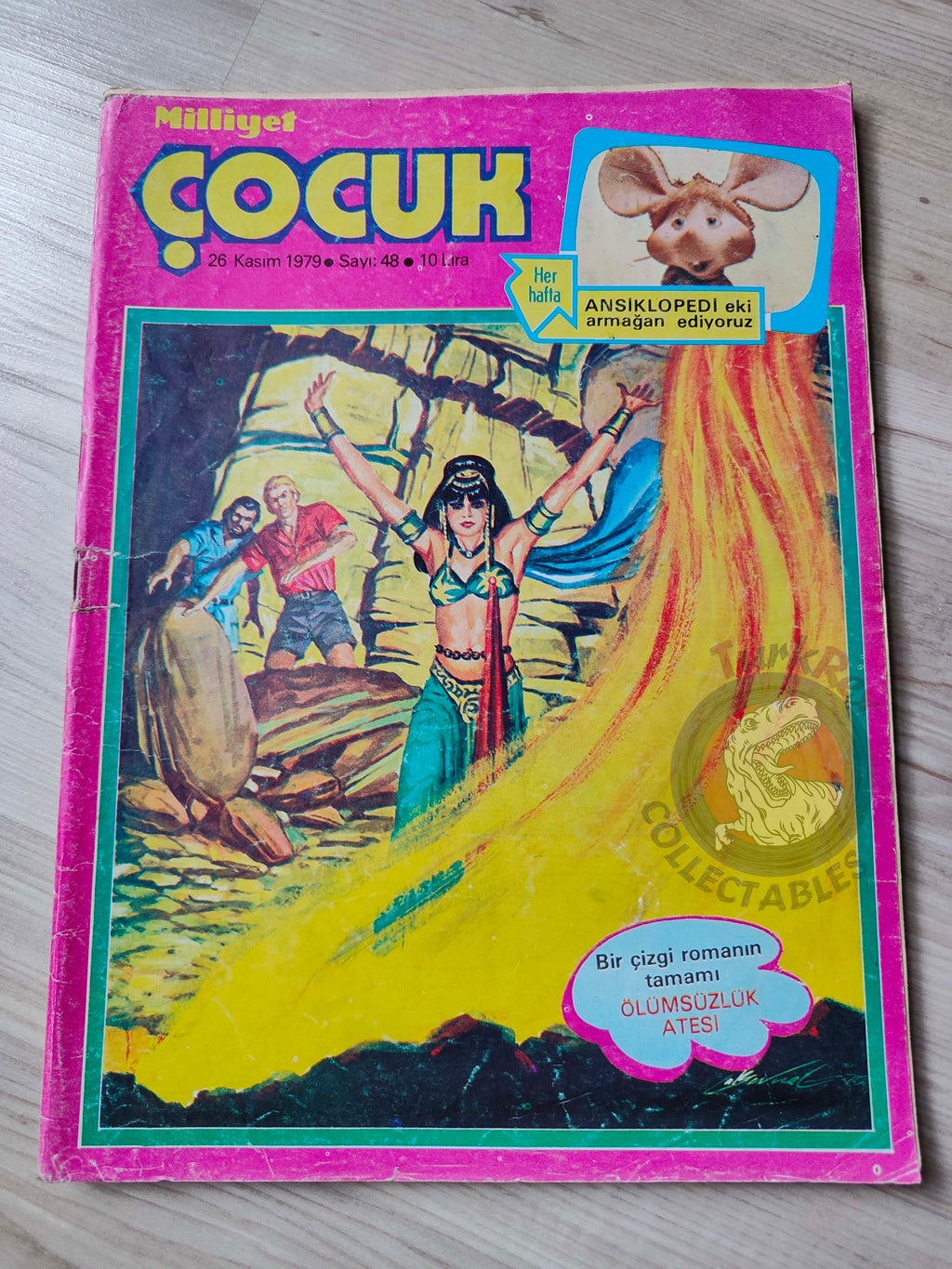 Milliyet Çocuk #48 1979 Turkish Comic Turkey Joyas Literarias Juveniles #151 H. Rider Haggard