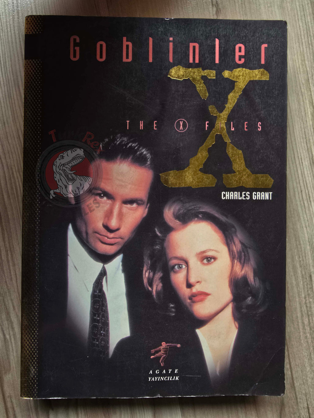 Charles Grant – The X-Files #1: Goblins 1998 1st Turkish Book Turkey