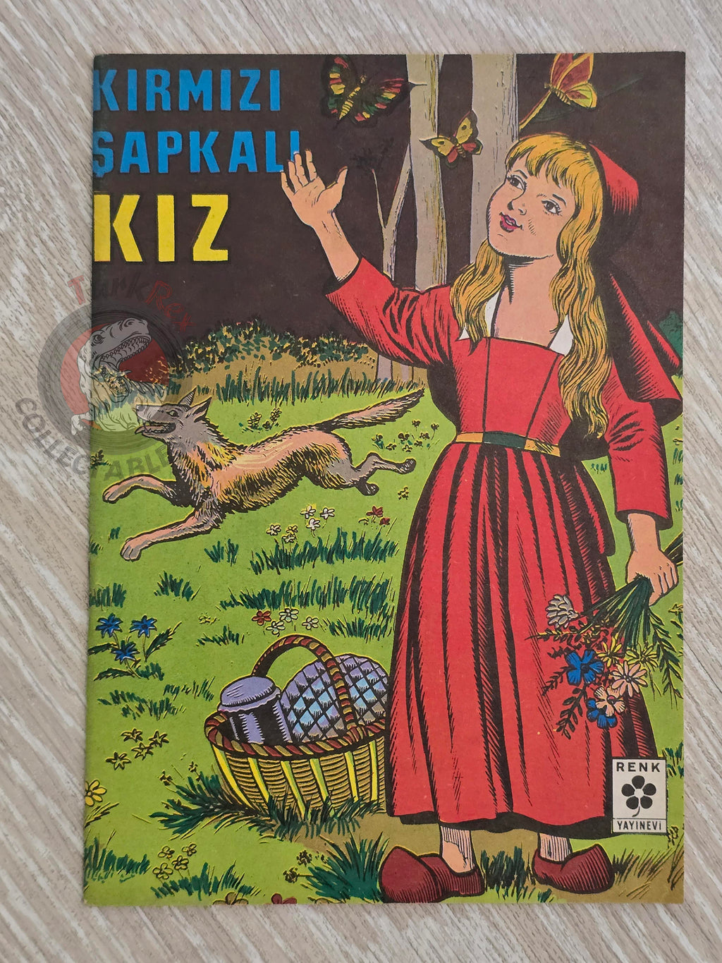 Little Red Riding Hood  – Charles Perrault 1975 Turkish Book Turkey Illustrated Grimm Brothers