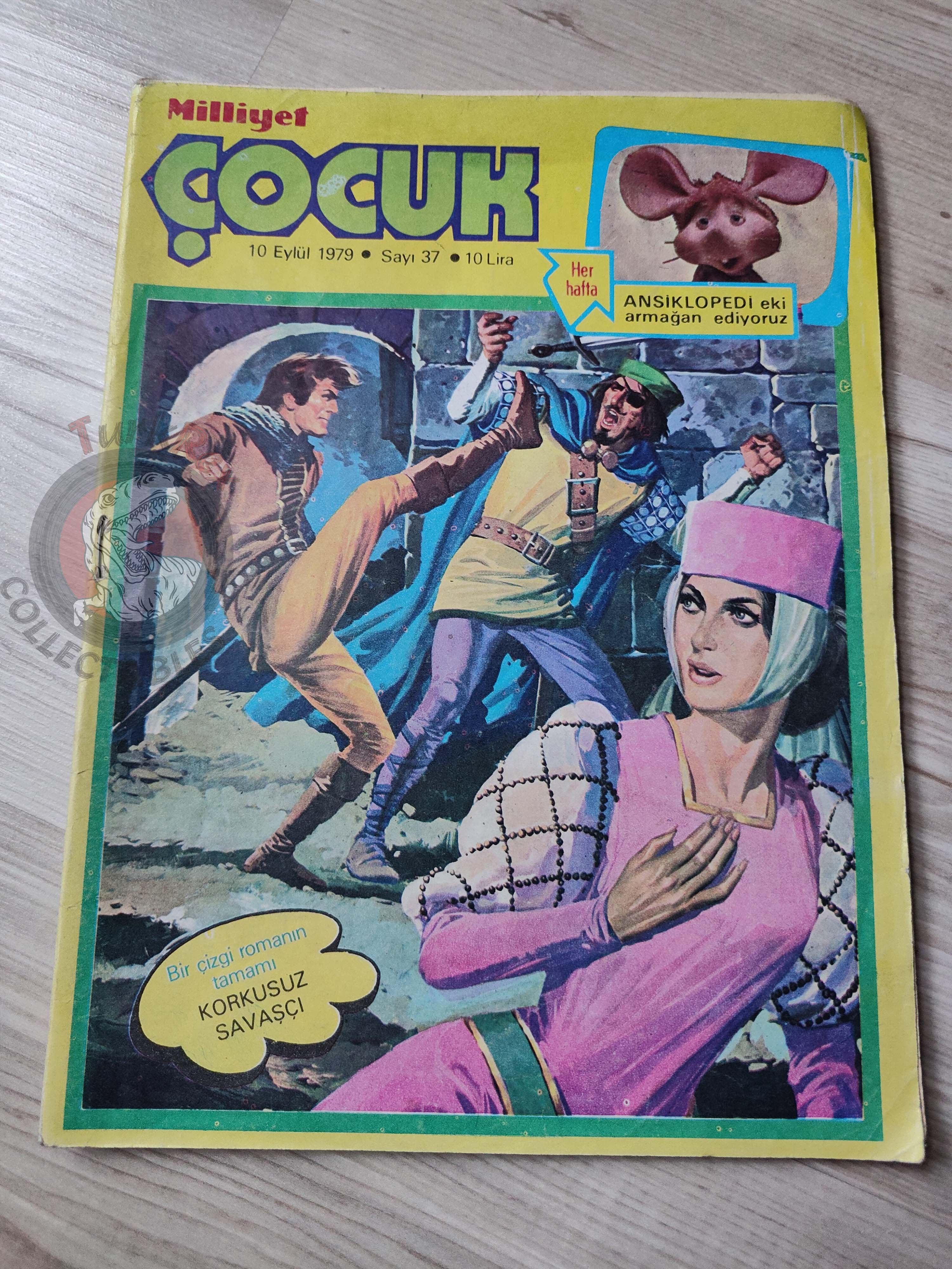 Milliyet Çocuk #37 1979 Turkish Comic Turkey Joyas Literarias Juveniles #111 Edward Bulwer Lytton