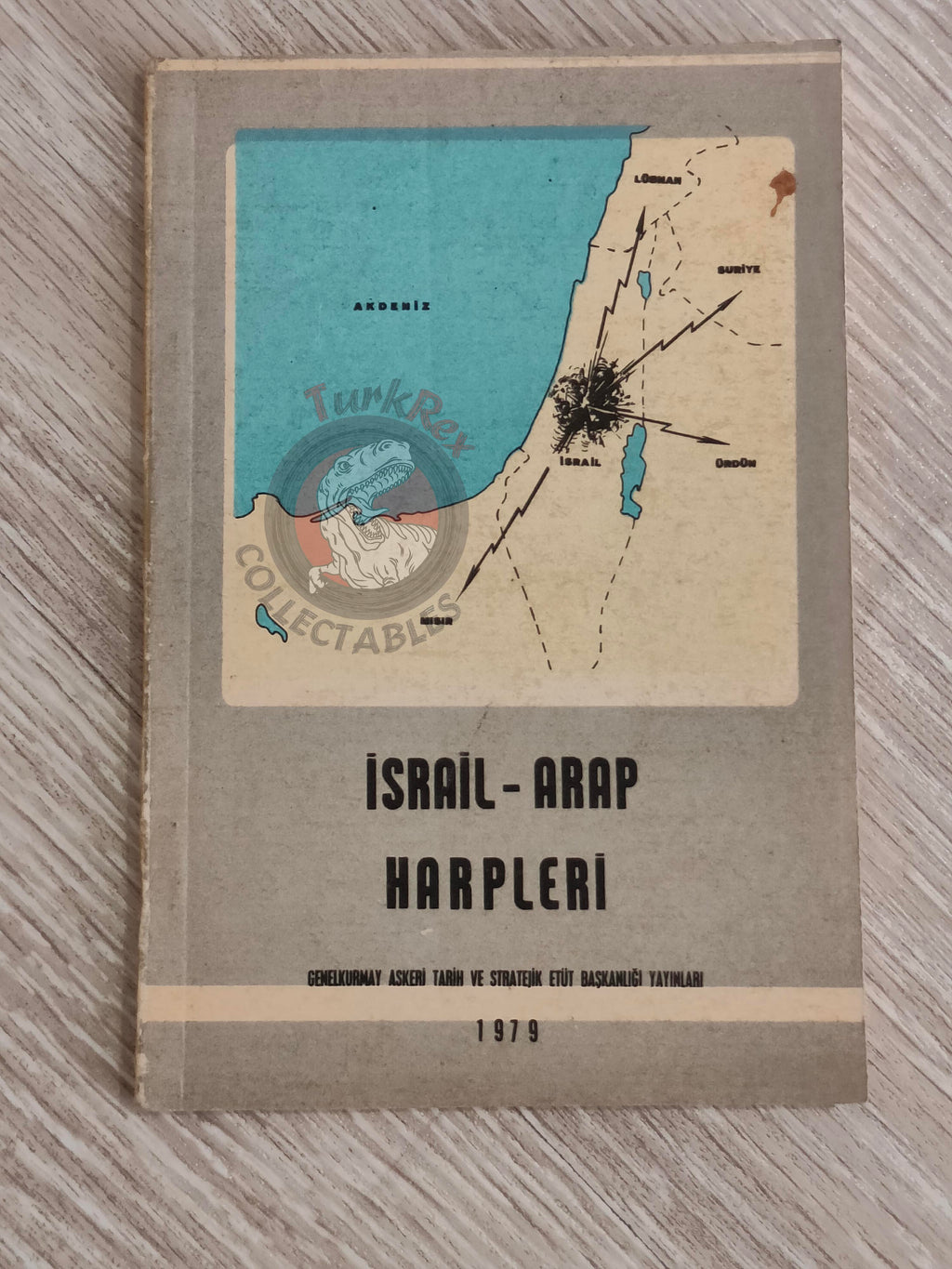 Arab Israeli Conflict Wars 1979 Turkish Book Turkey with Maps Military Israel Middle East
