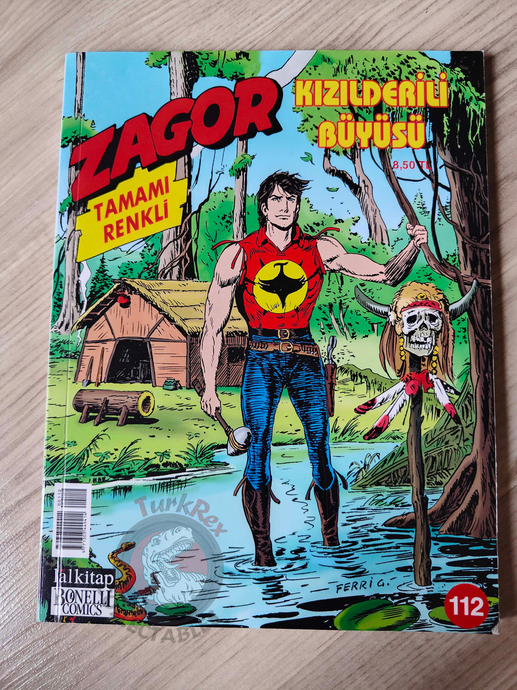 Zagor #112 2011 Magia Indiana Turkish Comic Turkey #500