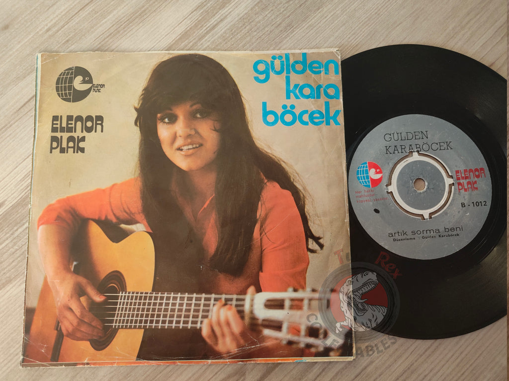 Gülden Karaböcek – Ahu Gözlüm 7" Turkish Pressing Vinyl Turkey Edition