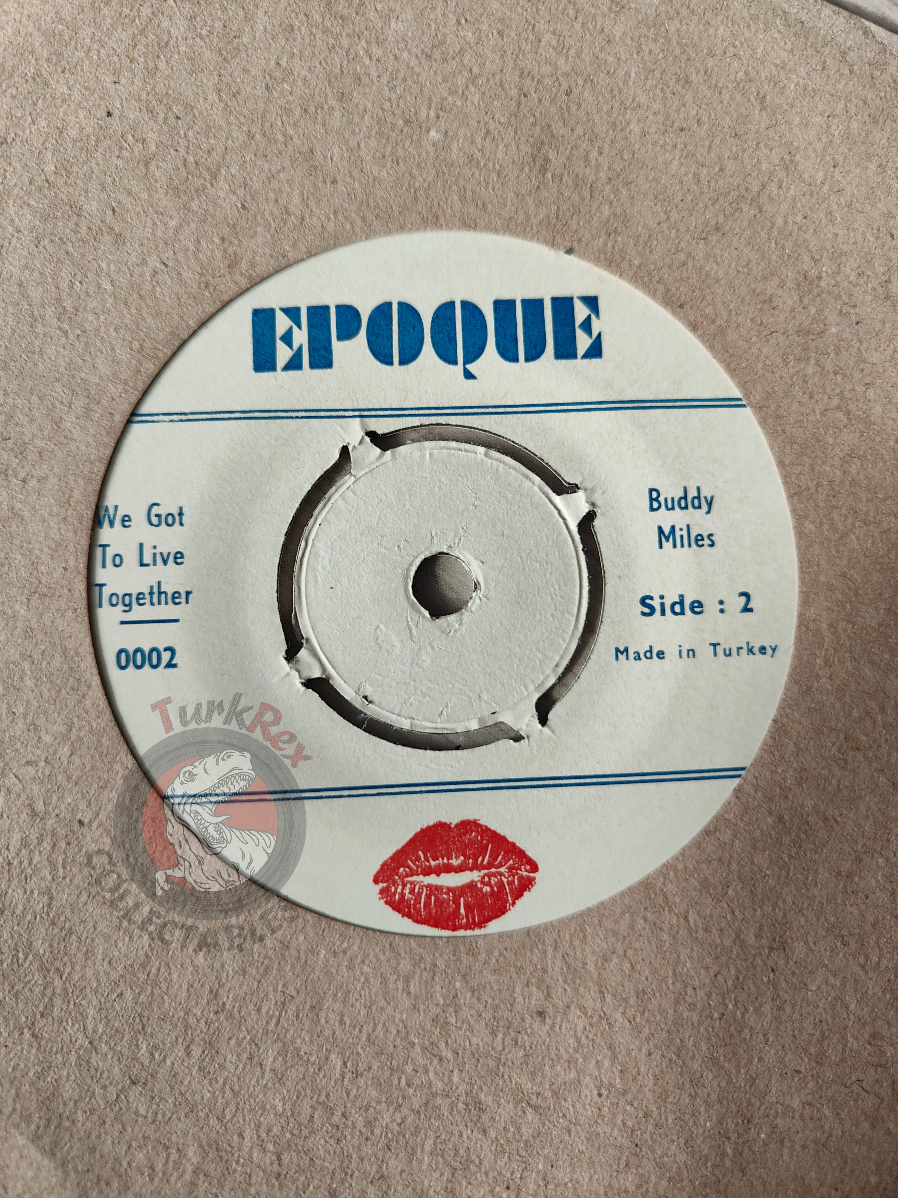 Buddy Miles – Runaway Child 7"  Turkish Pressing Vinyl Turkey Edition