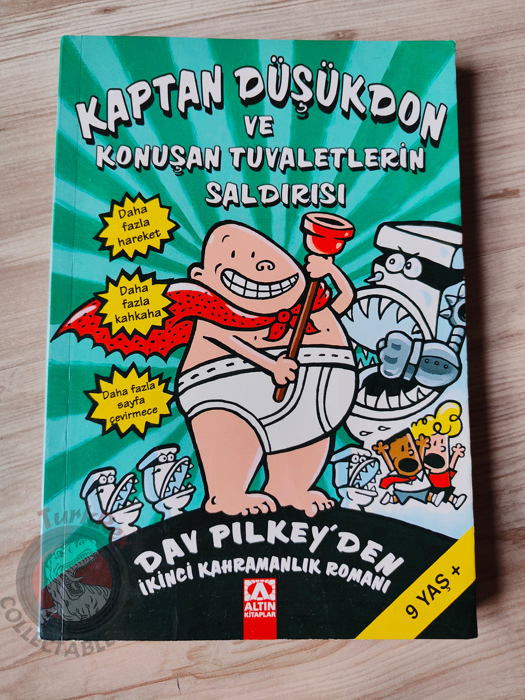 Captain Underpants and the Attack of the Talking Toilets Turkish Turkey Dav Pilkey