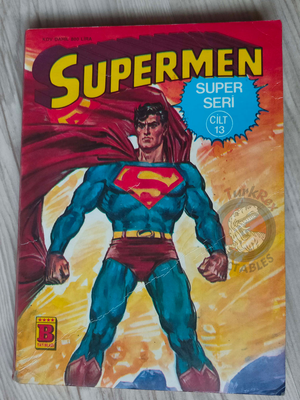 Superman Vol #13 1990 Turkish Comic Turkey Action Comics #413 #534 Batman Supergirl