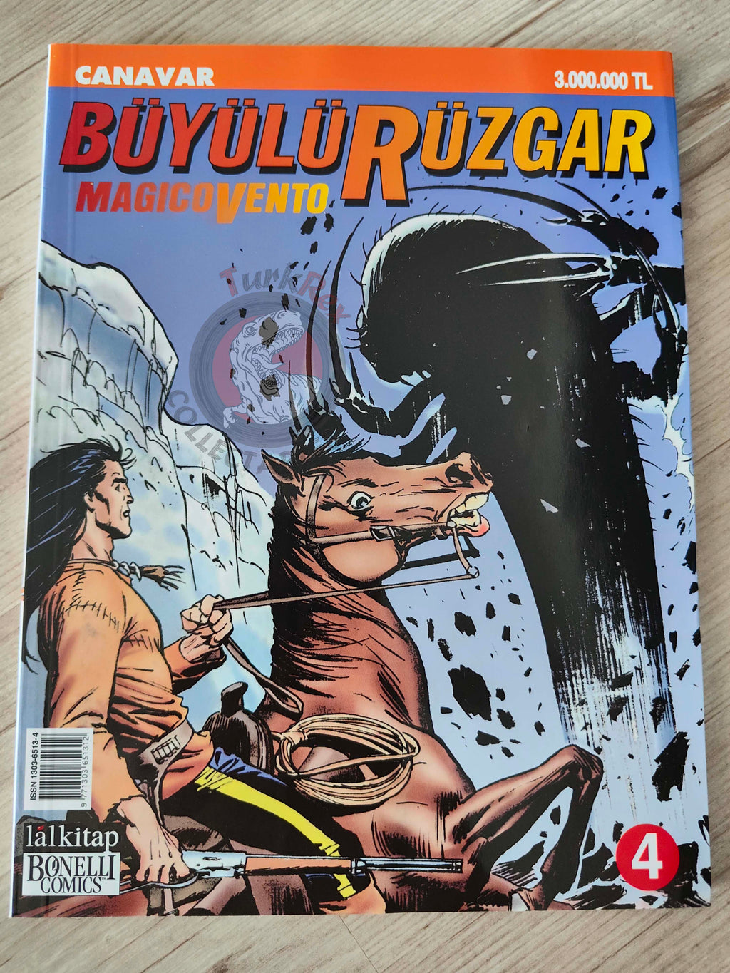 Magico Vento #4 La Bestia 2003 Turkish Comic Turkey Bonelli