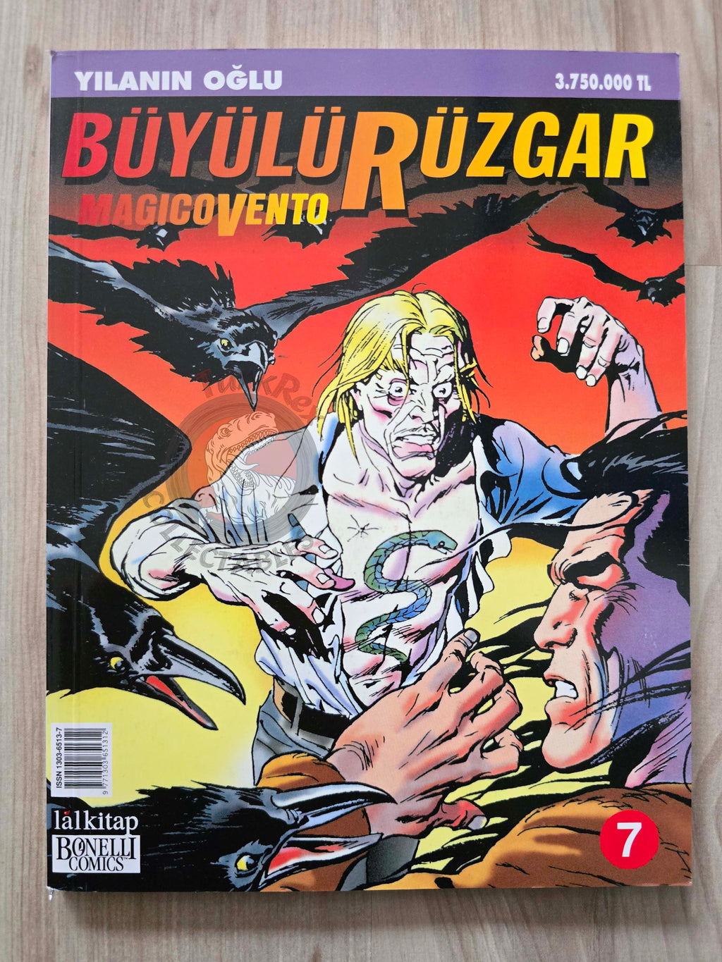 Magico Vento #7 Il figlio del serpente 2003 Turkish Comic Turkey Bonelli
