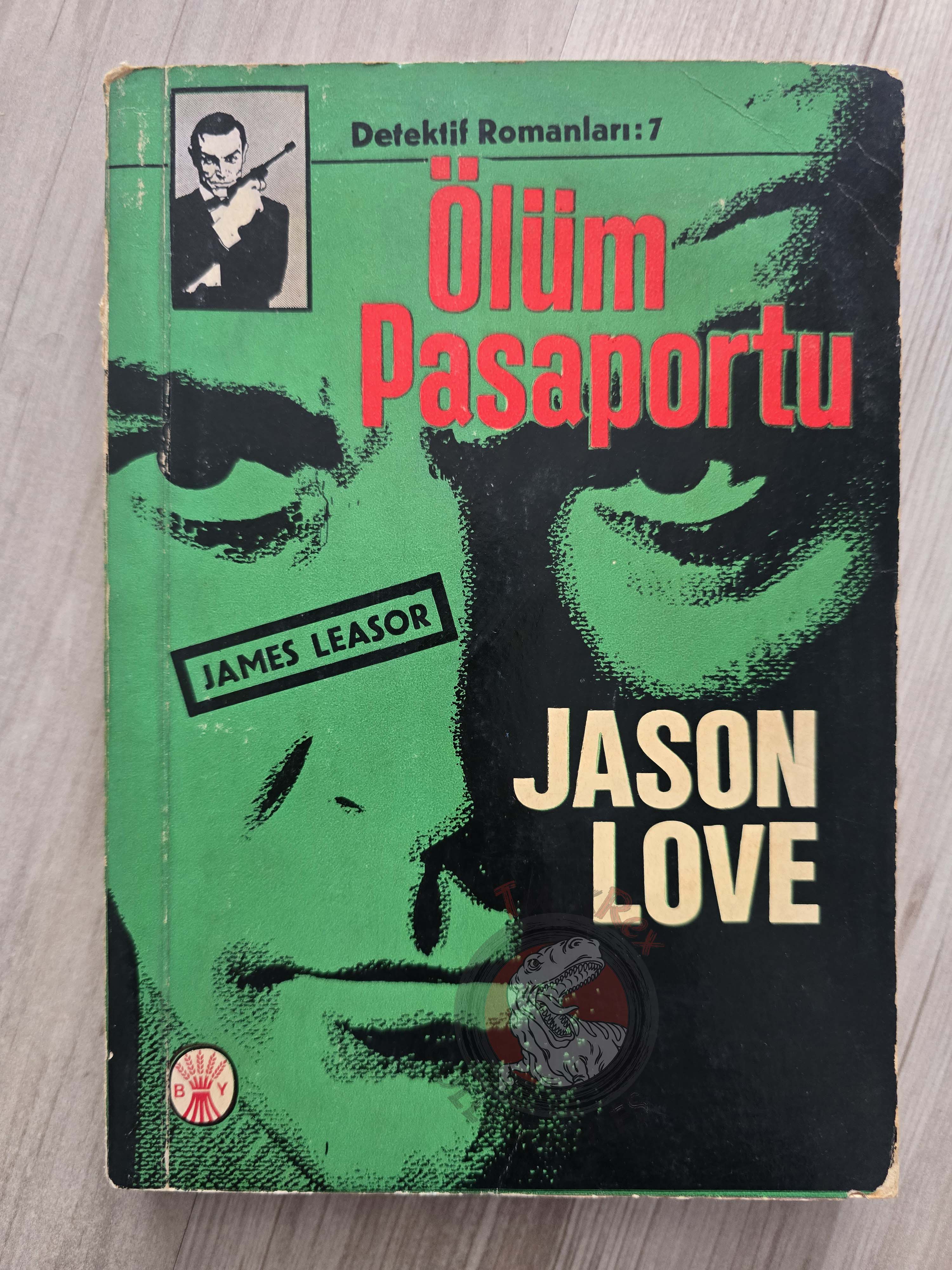 James Leasor – Passport to Oblivion 1965 1st Turkish Book Turkey Jason Love