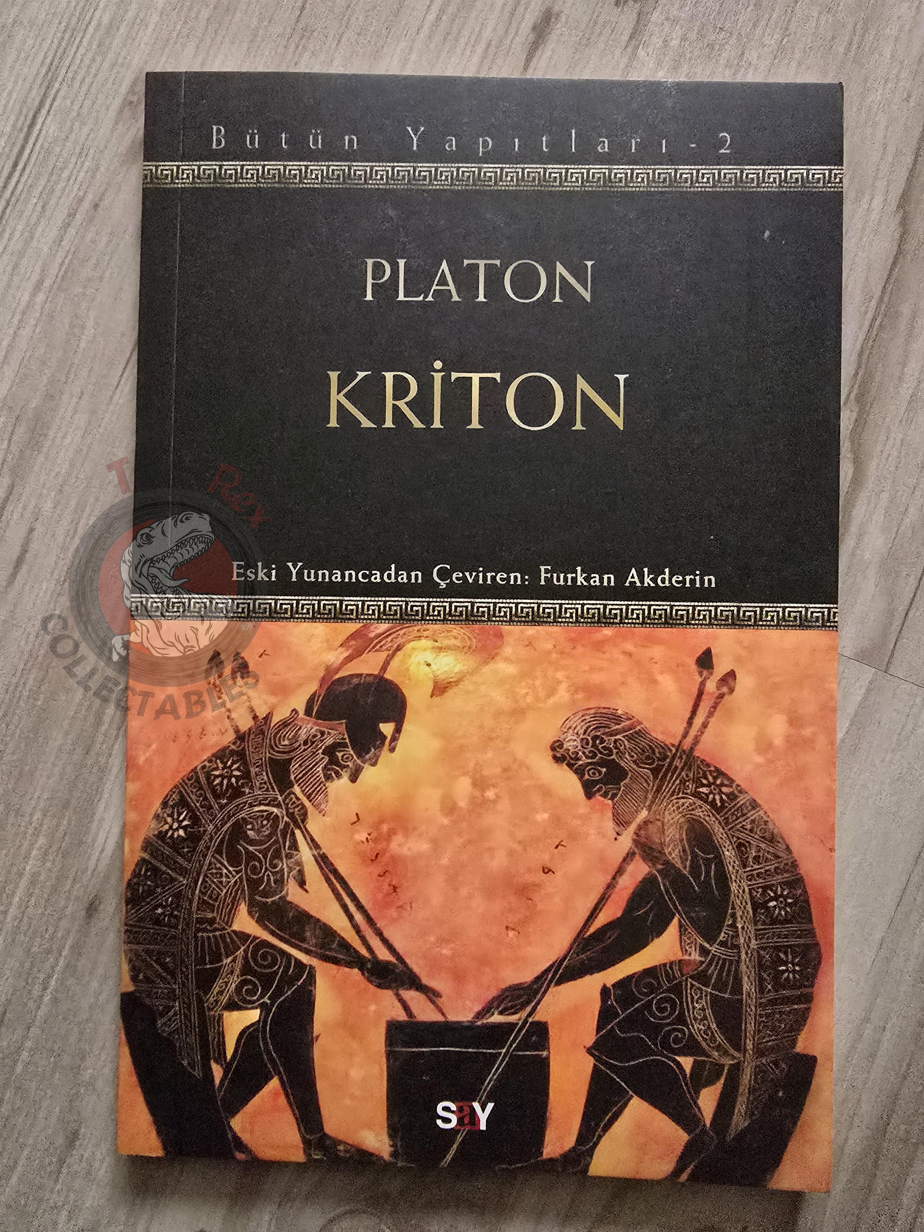 Plato – Crito 2017 Turkish Book Turkey