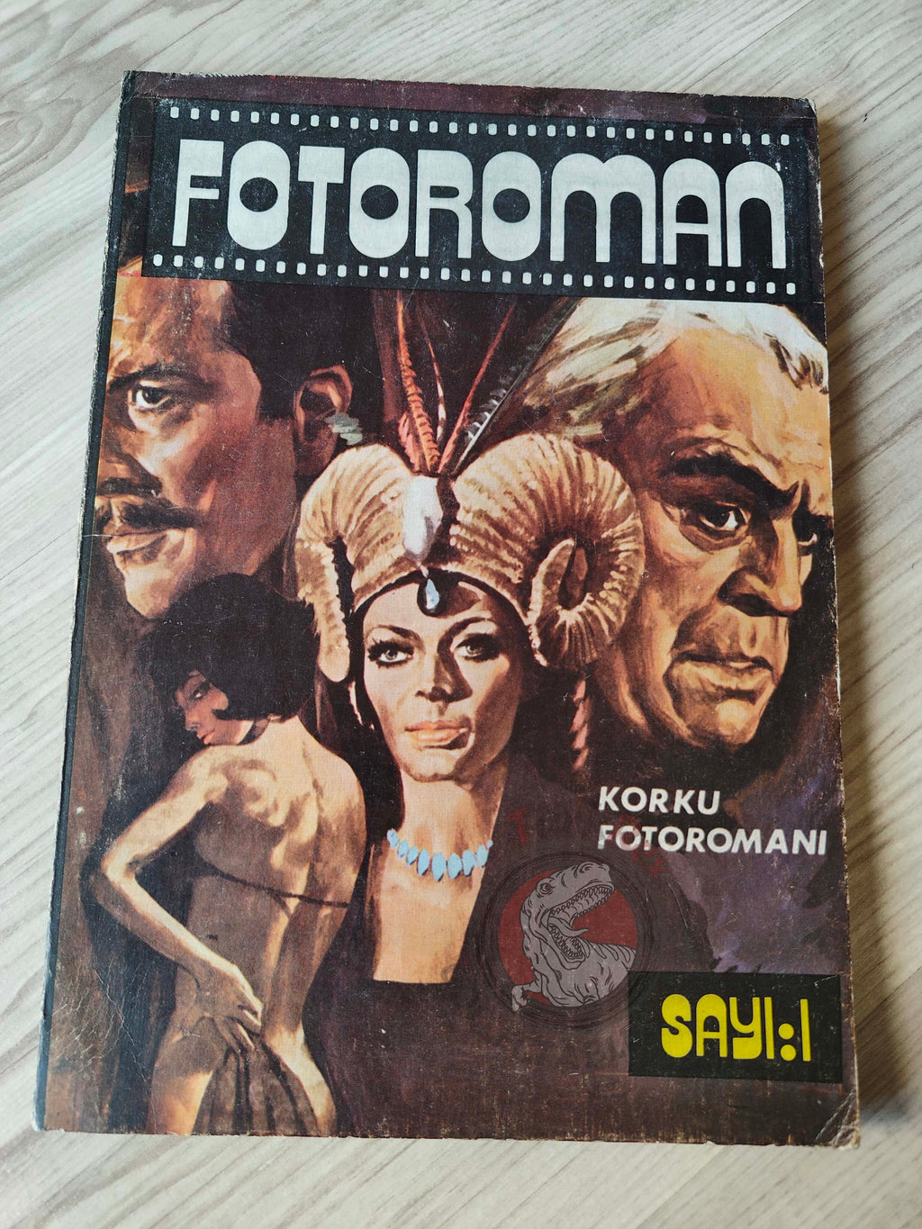 Fotoroman #1 The Pit and the Pendulum Movie 1977 Turkish Comic Turkey Edgar Allan Poe