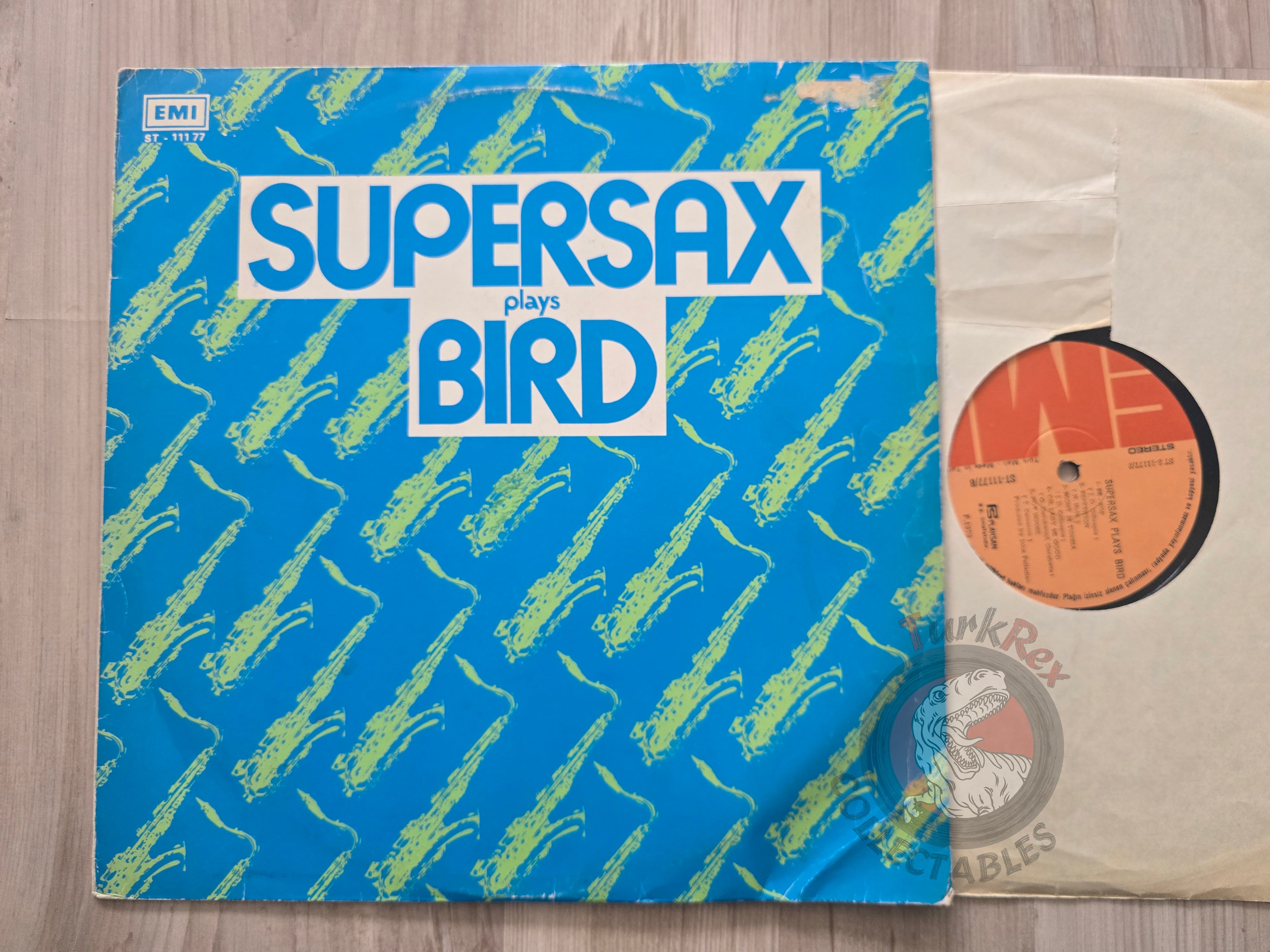 Supersax – Supersax Plays Bird Turkish Pressing Vinyl Turkey Edition