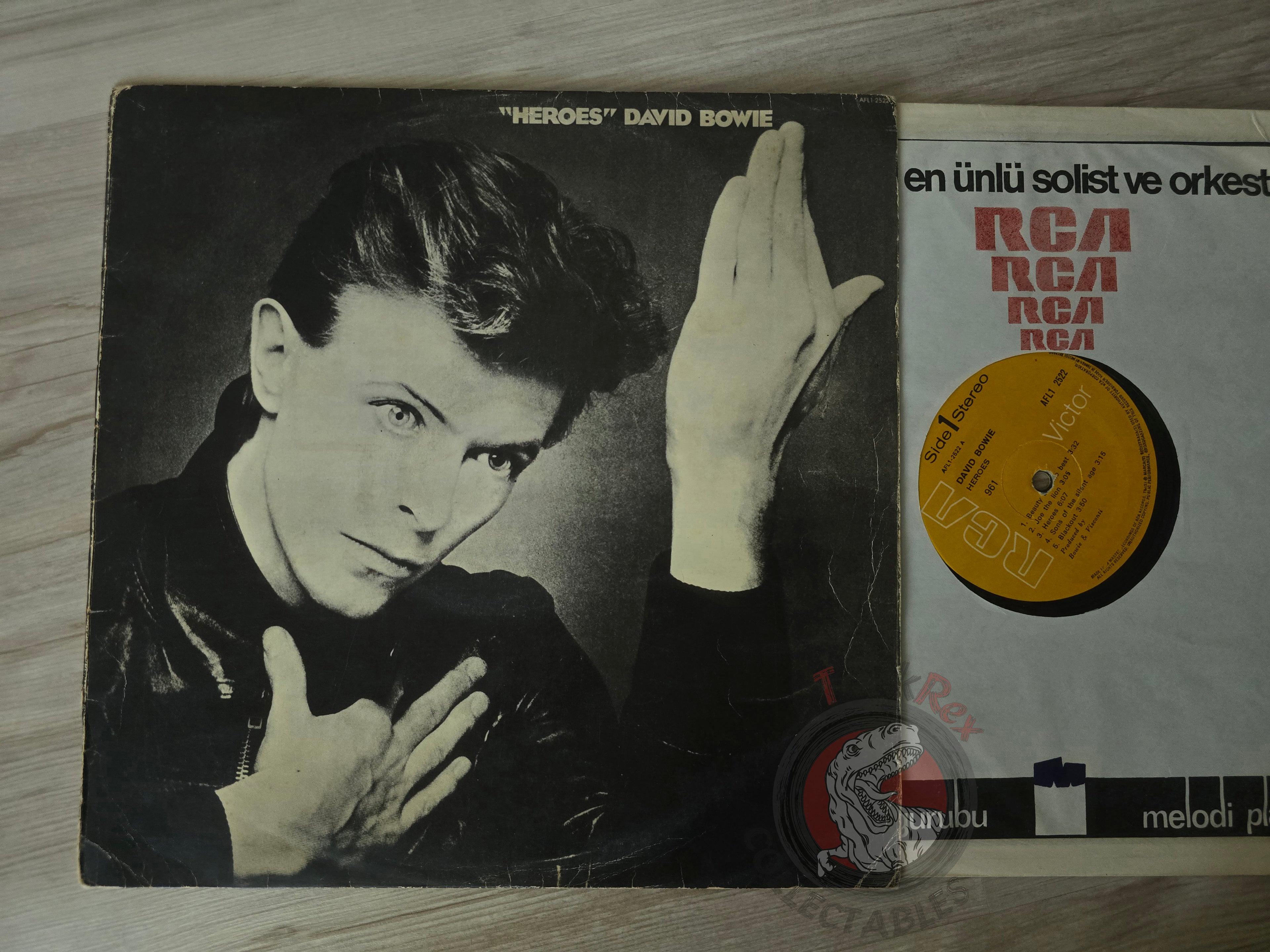David Bowie – "Heroes" Turkish Pressing Vinyl Turkey Edition