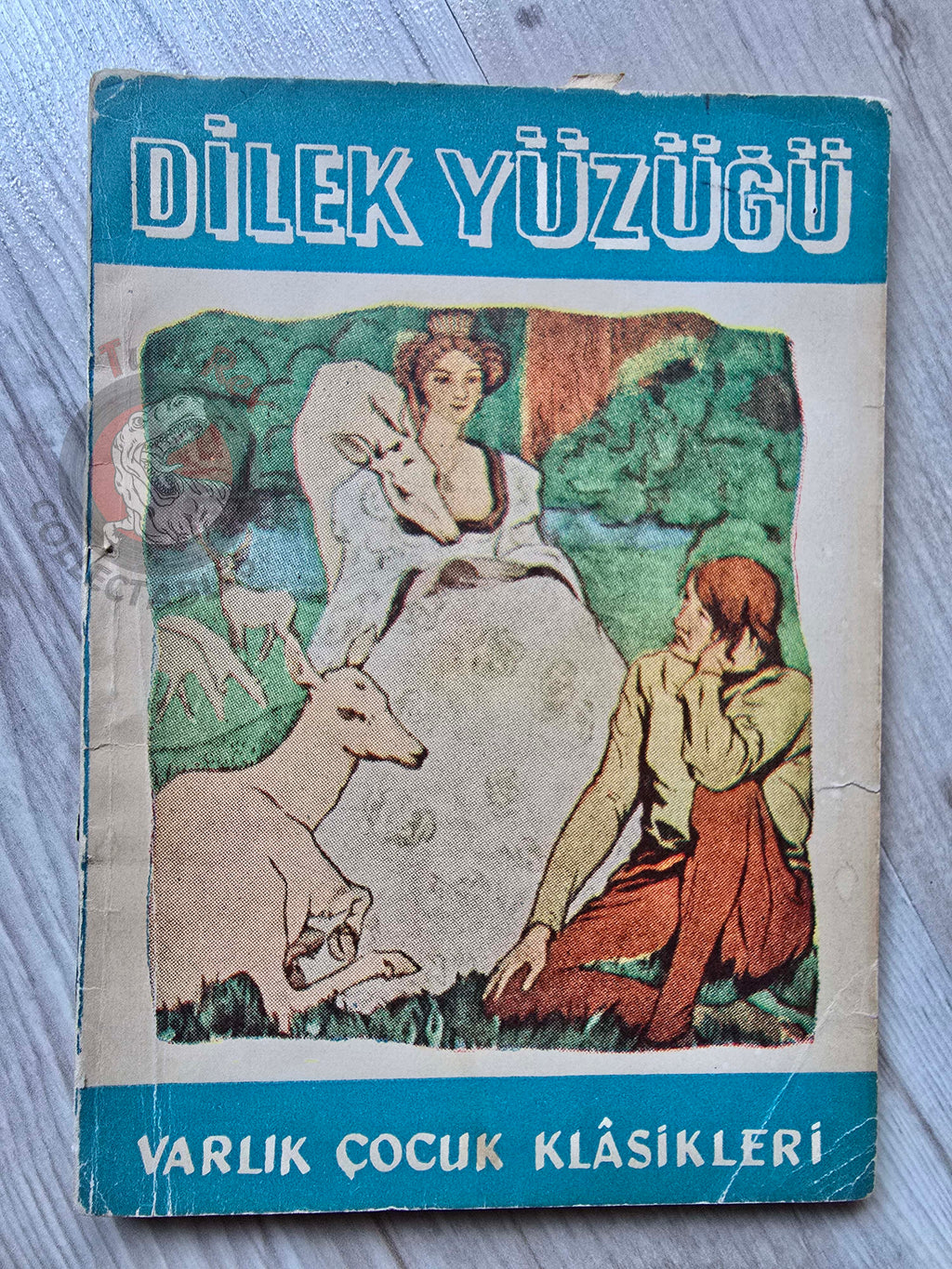 Richard Leander – The Wishing Ring 1969 Turkish Book Turkey Illustrated
