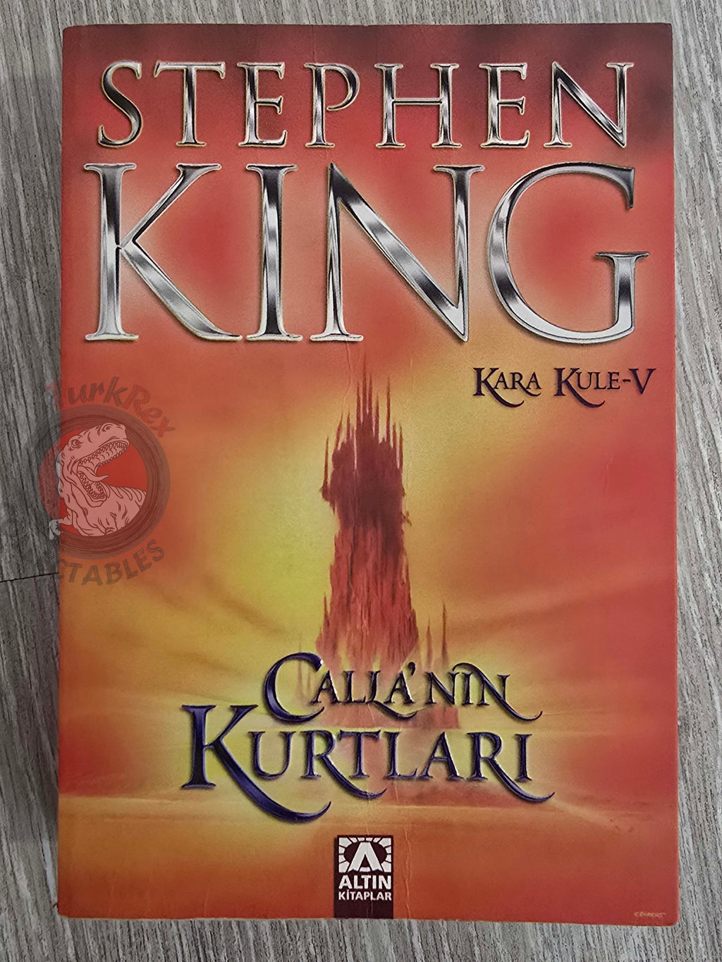 Stephen King – The Dark Tower V: Wolves of the Calla 2004 1st Turkish Book Turkey