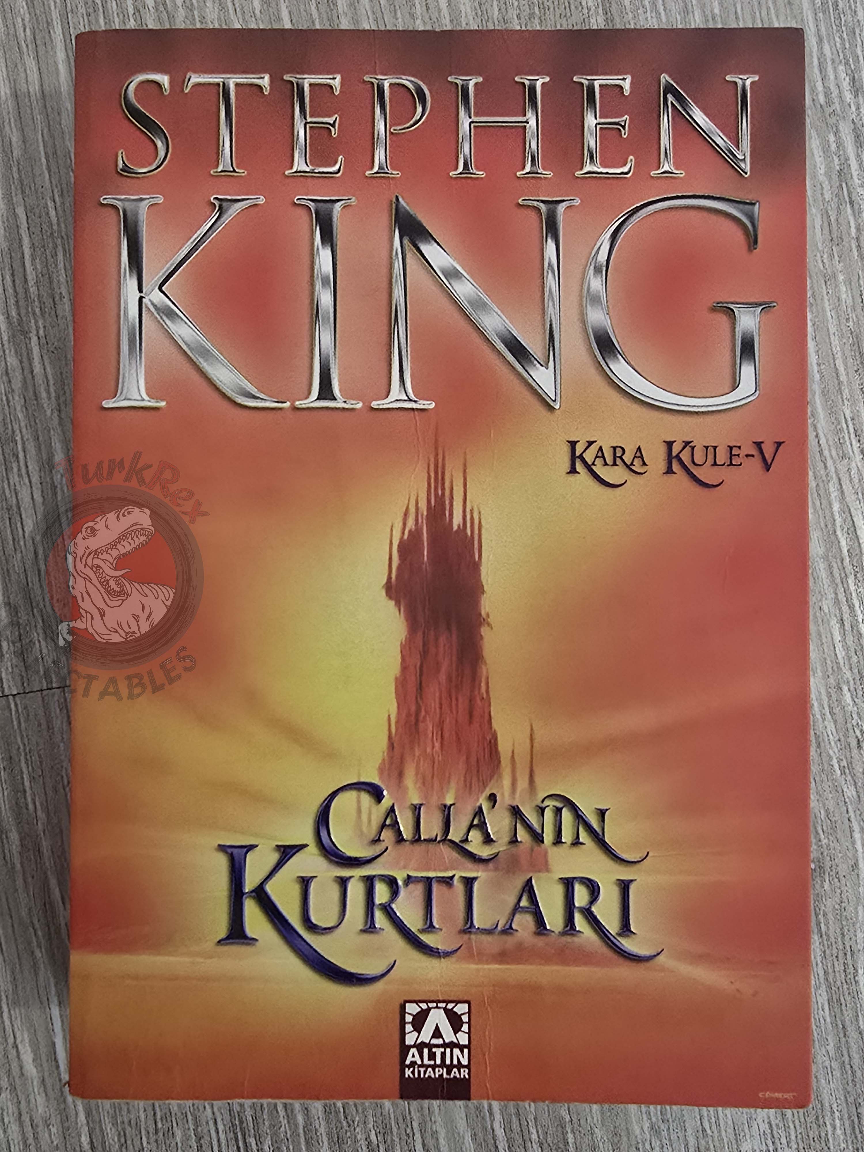 Stephen King – The Dark Tower V: Wolves of the Calla 2004 1st Turkish Book Turkey