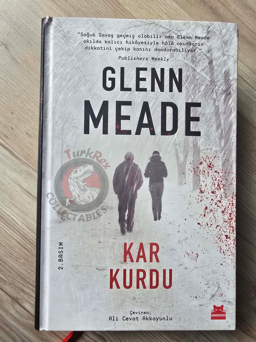 Glenn Meade –  Snow Wolf 2018 1st Hardcover Turkish Book Turkey