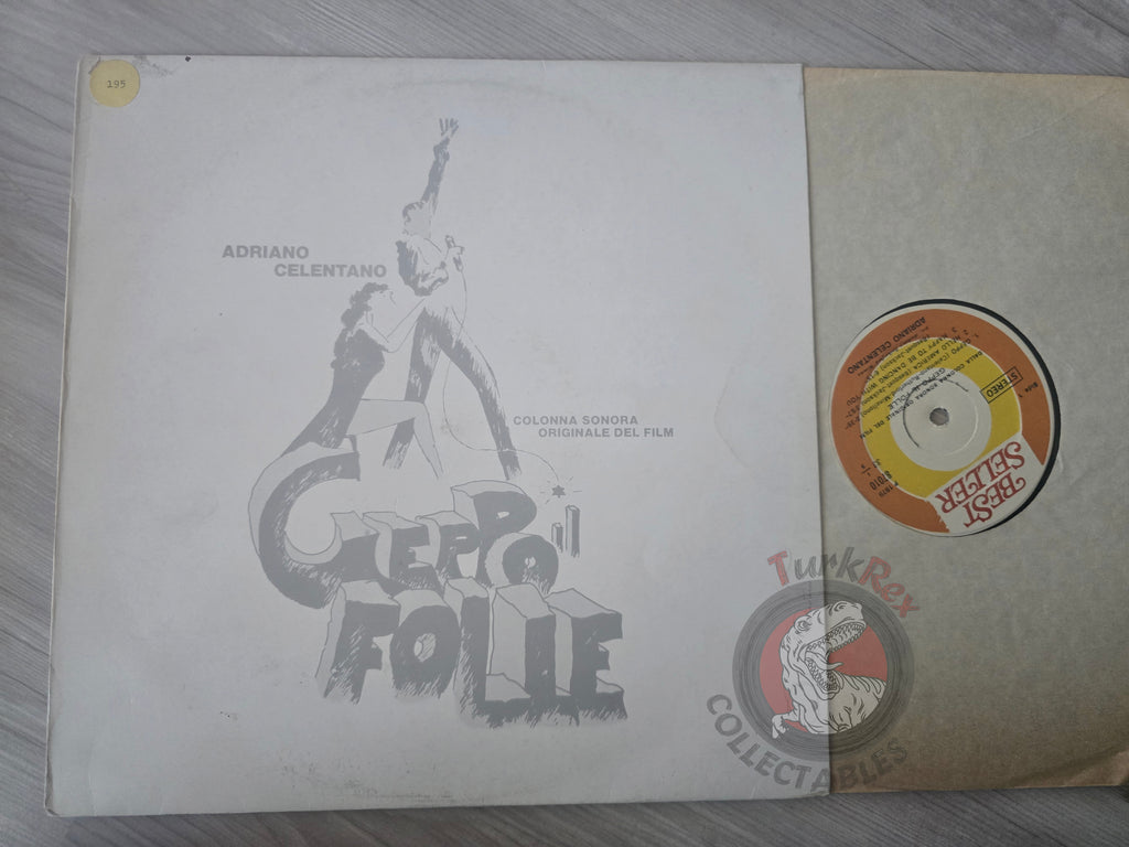 Adriano Celentano – Geppo Il Folle Turkish Pressing Vinyl Turkey Edition