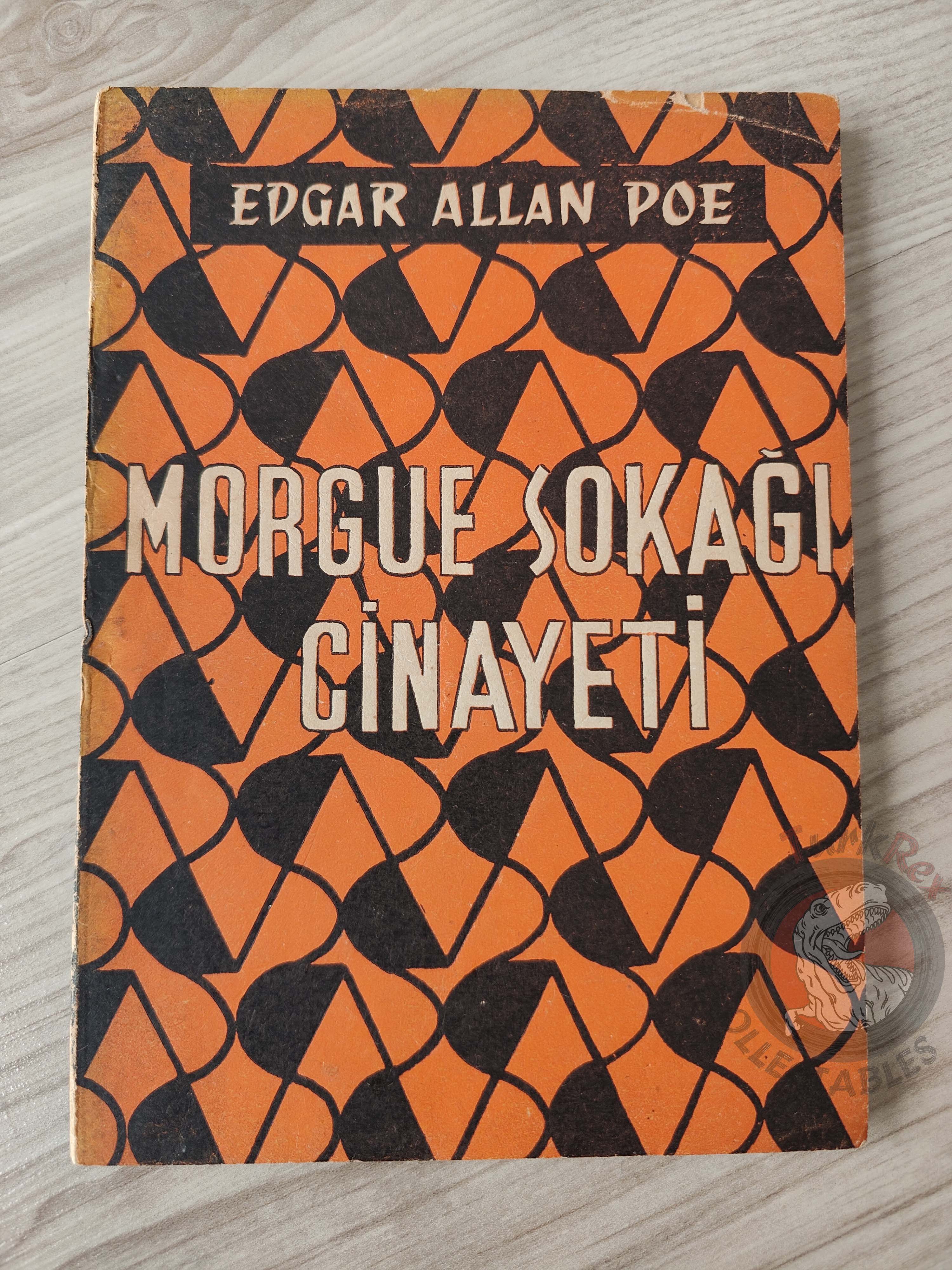 Edgar Allan Poe – The Murders in the Rue Morgue 1962 Turkish Book Turkey