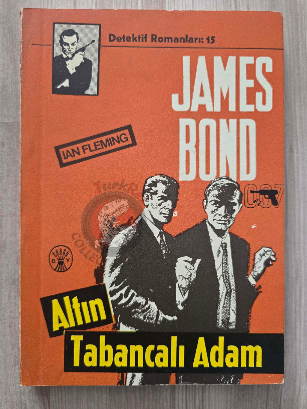 James Bond - The Man with the Golden Gun 1966 1st Turkish Book Turkey Ian Fleming